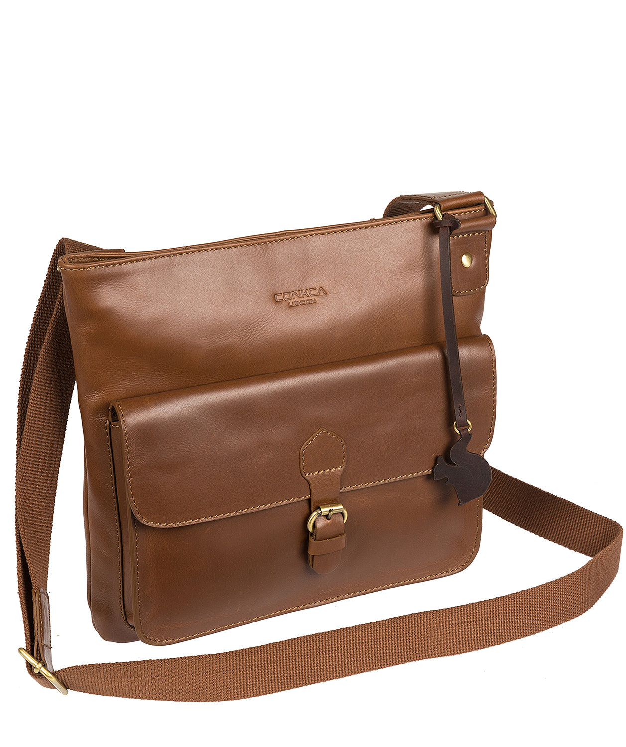 'Sudbury' Vintage Chestnut Handcrafted Leather Bag