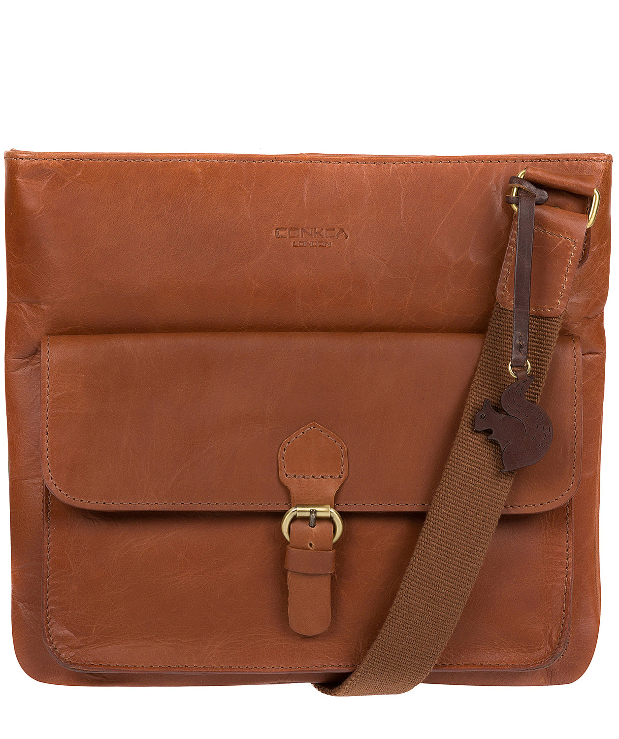 'Sudbury' Whiskey Handcrafted Leather Bag