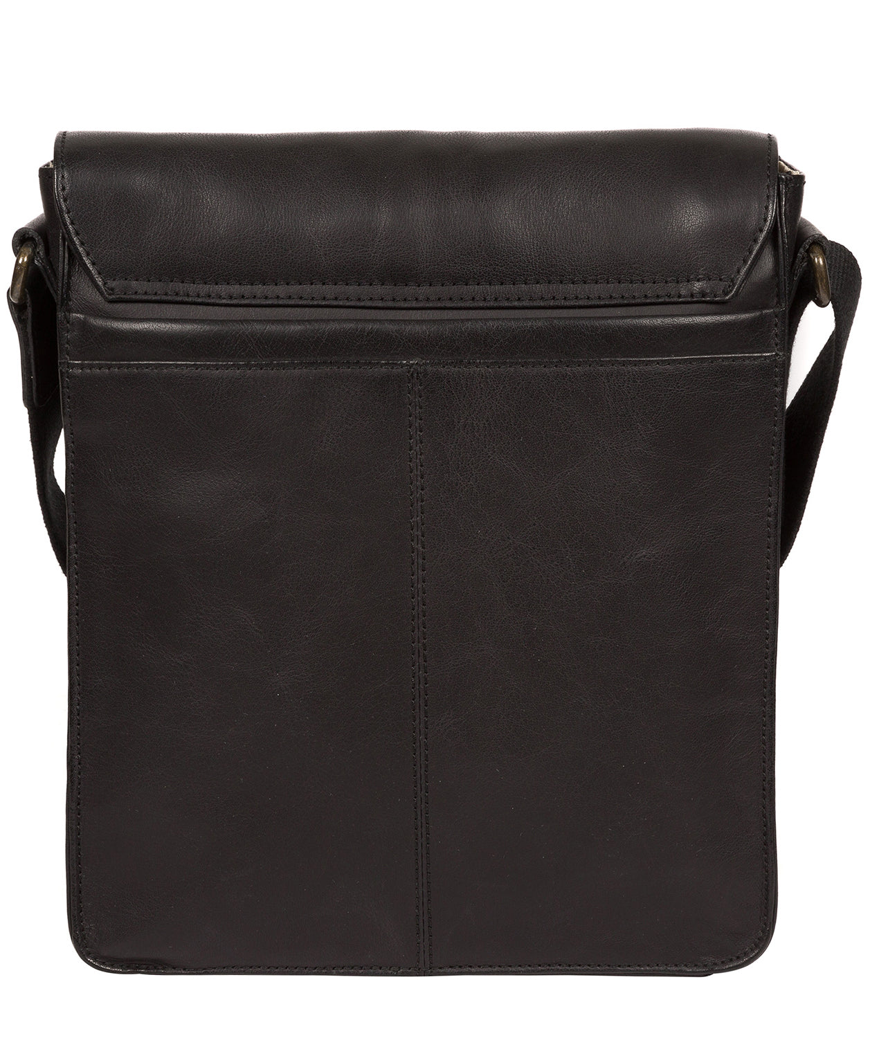 'Bowen' Black Leather Cross Body Bag image 3