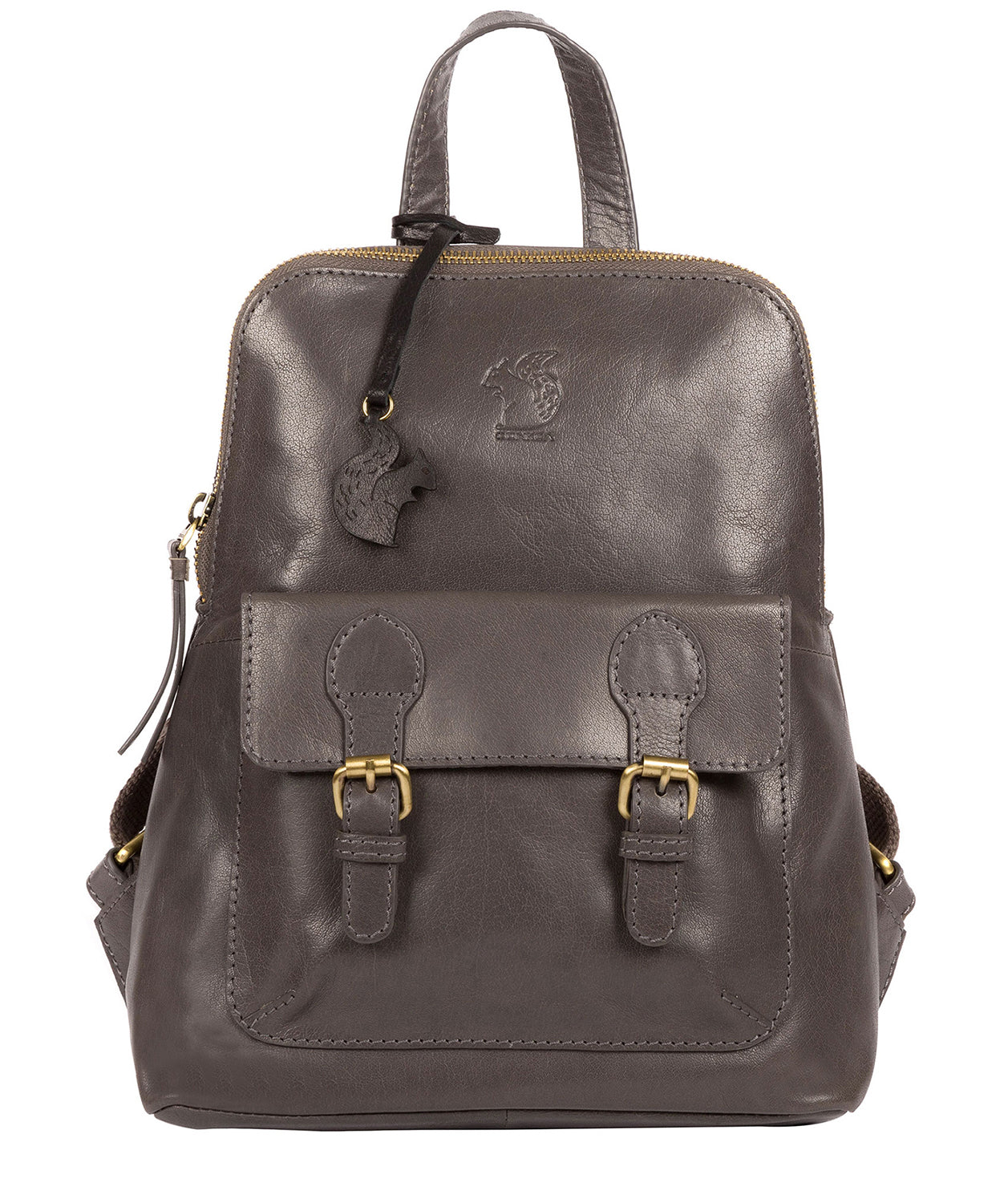 'Kendal' Slate Leather Backpack image 1