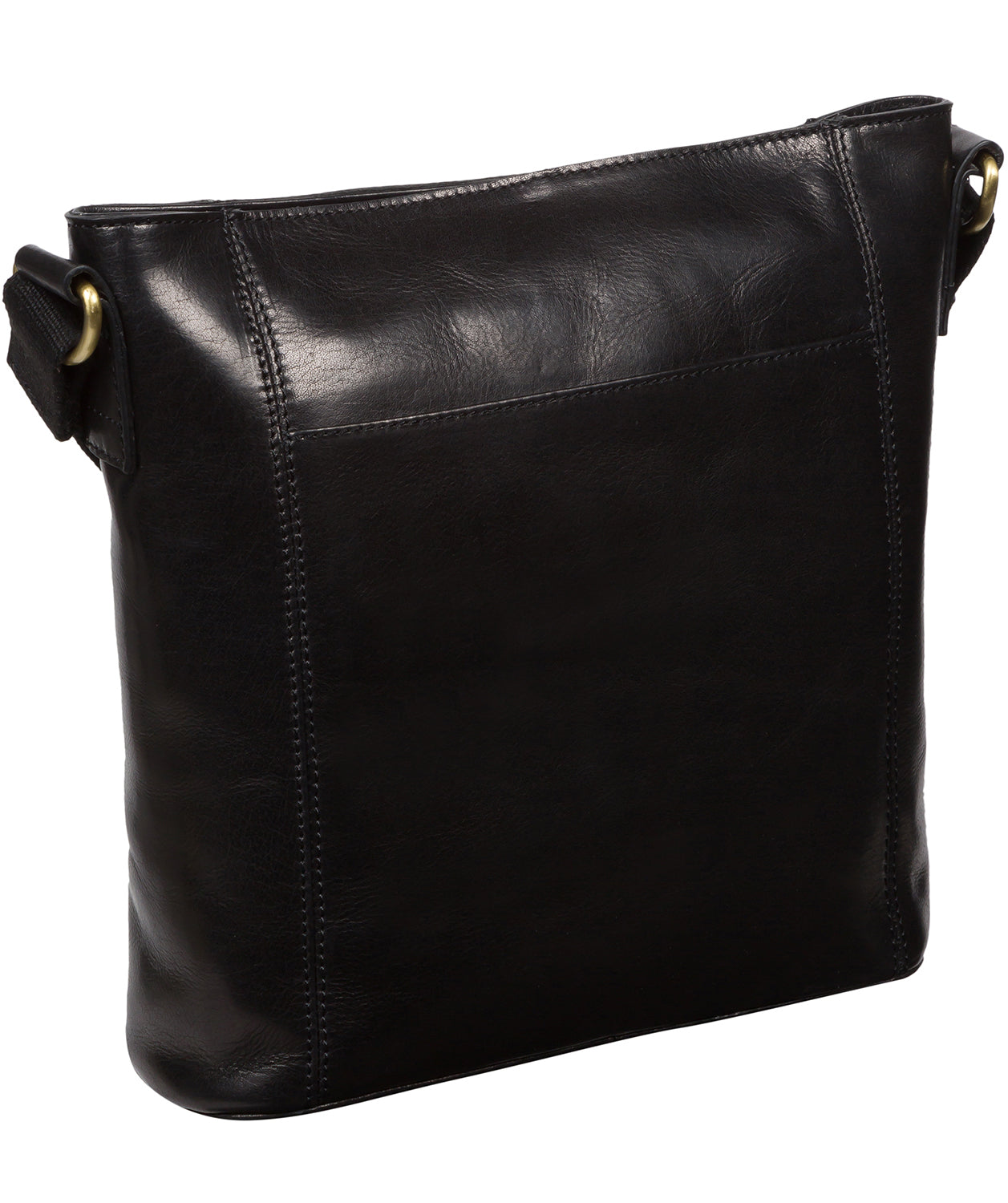 Conkca London Originals Collection #product-type#: 'Vonda' Black Leather Cross Body Bag