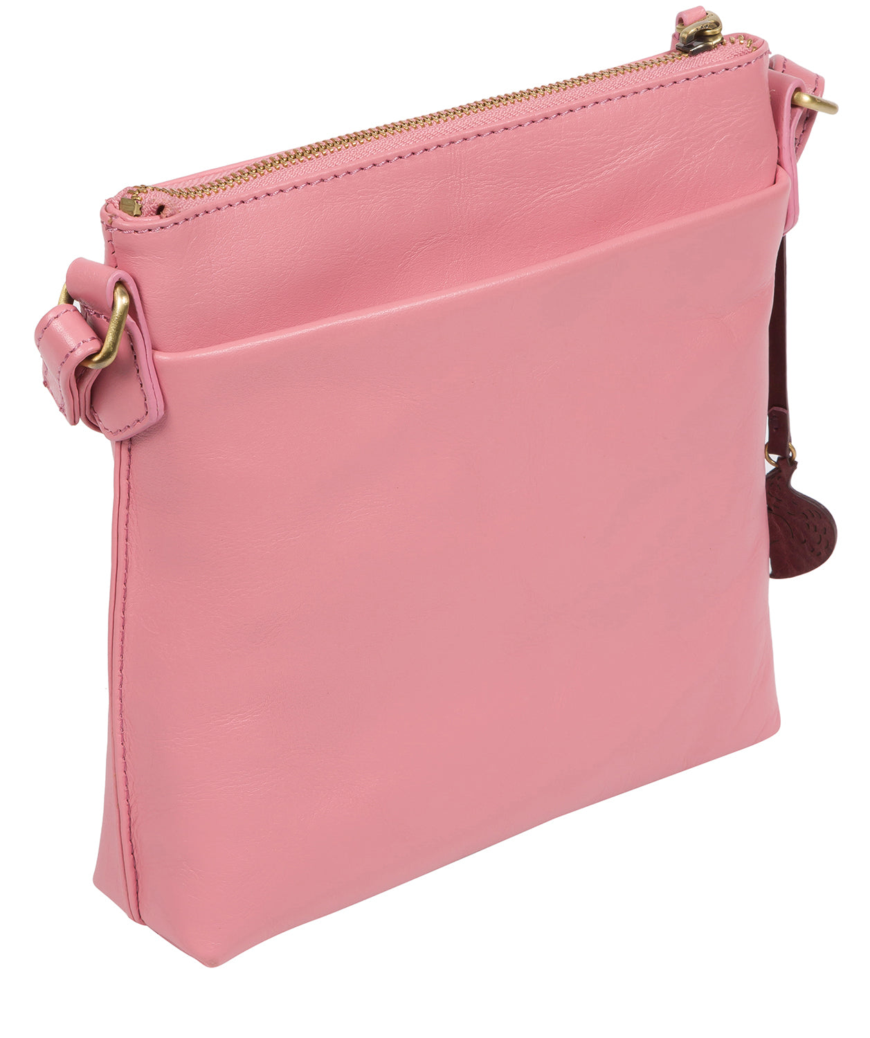 'Nikita' Blush Leather Cross Body Bay