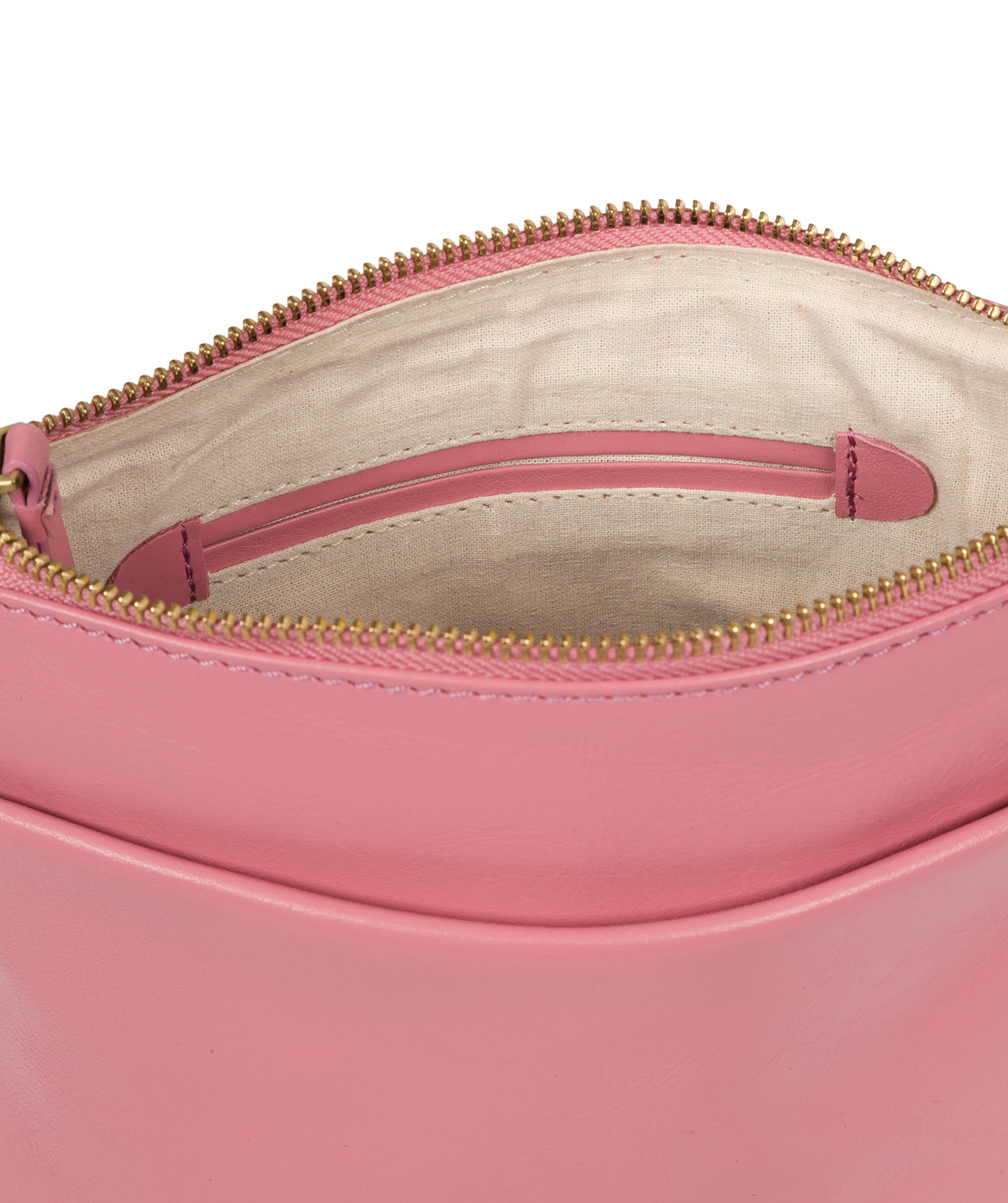 'Nikita' Blush Leather Cross Body Bay