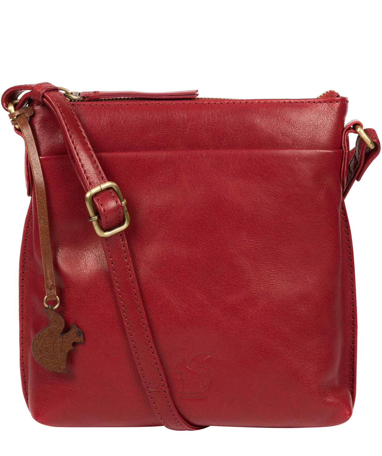 Red Leather Crossbody Bag 'Nikita' by Conkca London – Pure Luxuries London