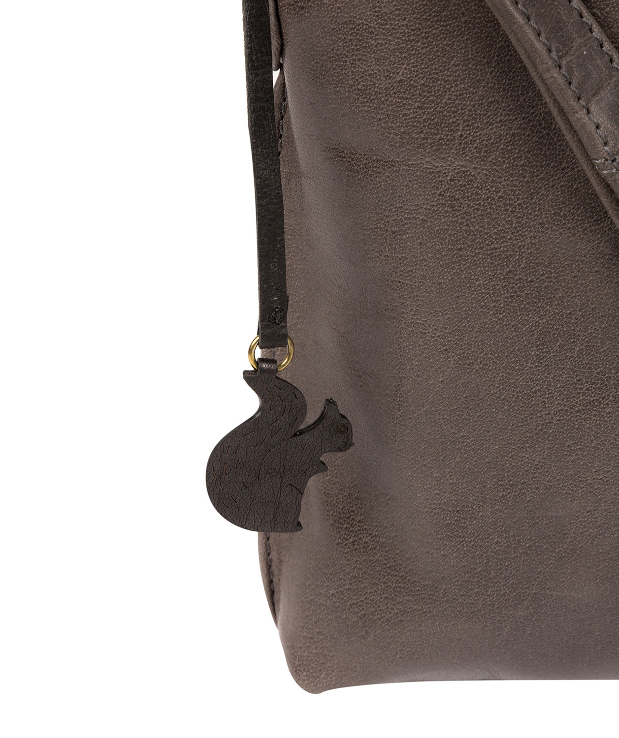 'Nikita' Slate Leather Cross Body Bag Pure Luxuries London