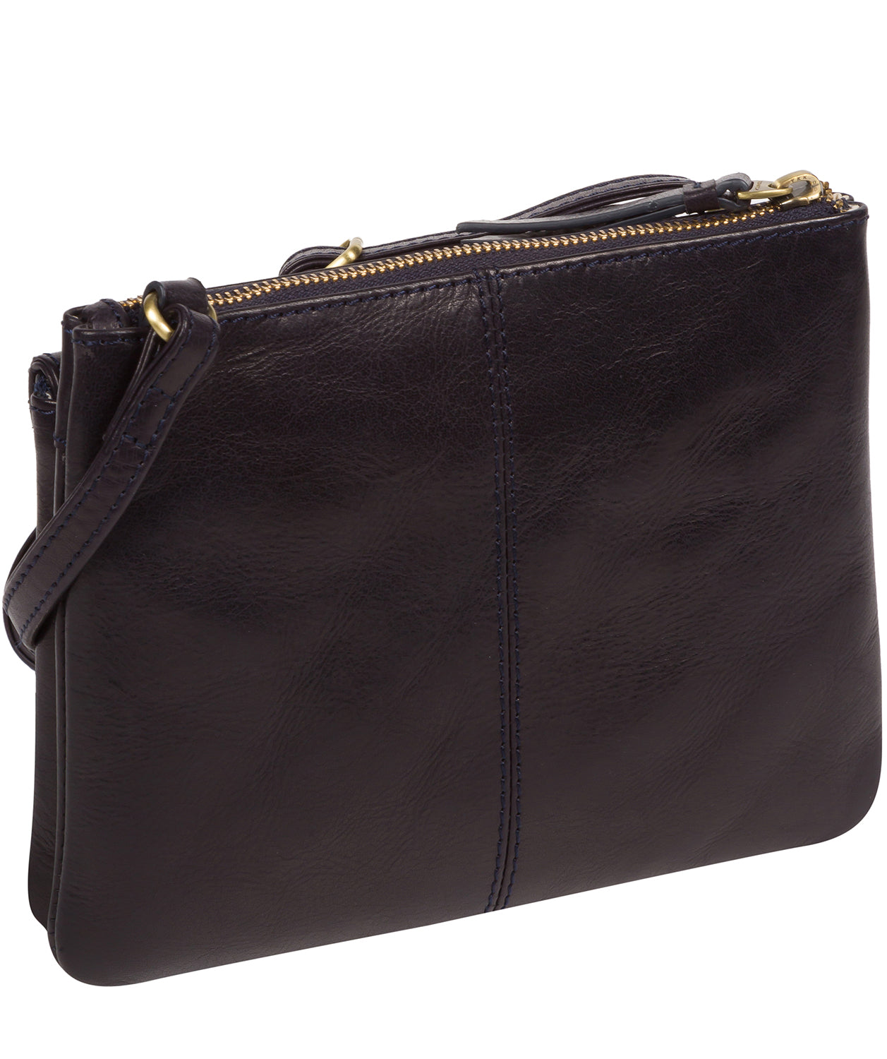 'Tillie' Navy Leather Cross Body Bag