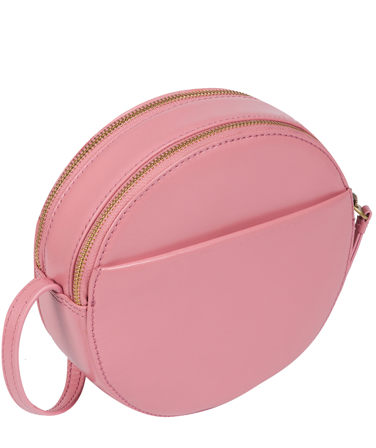 'Rolla' Blush Leather Cross Body Bag