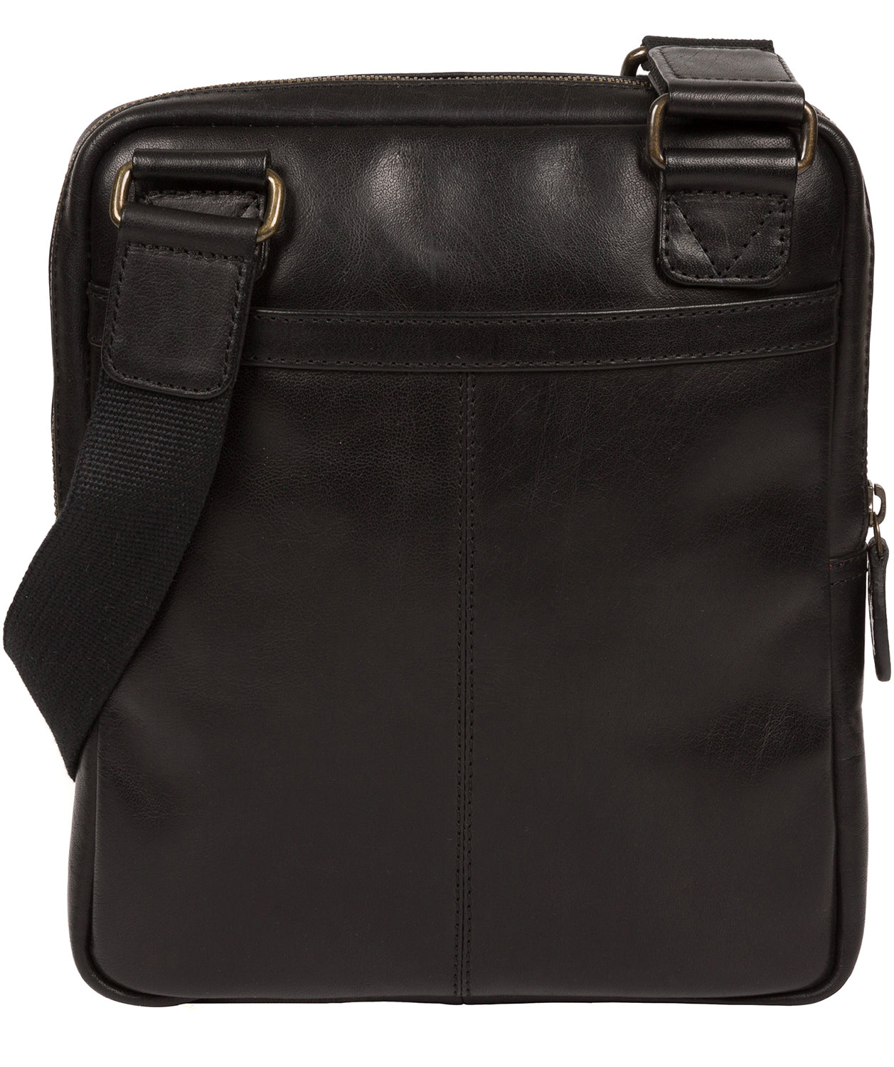 'Jairizinho' Black Leather Cross Body Bag image 3