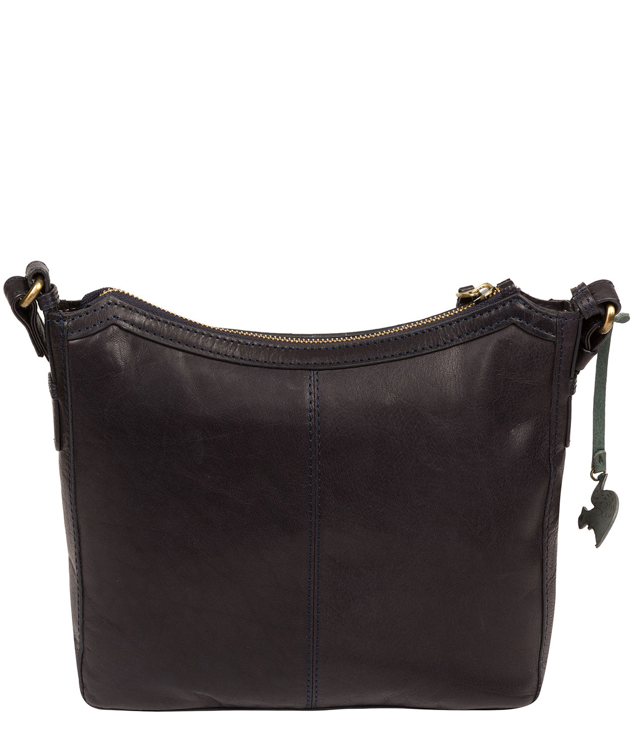 'Tamara' Navy Leather Cross Body Bag image 3