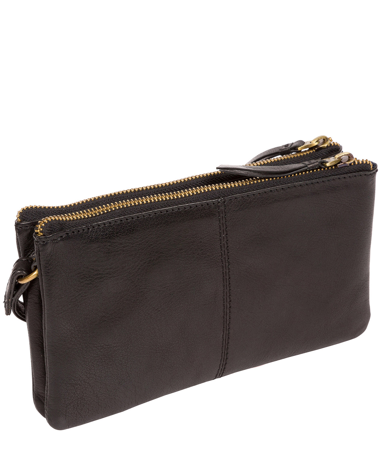 'Carrilo' Black Leather Cross Body Bag image 3