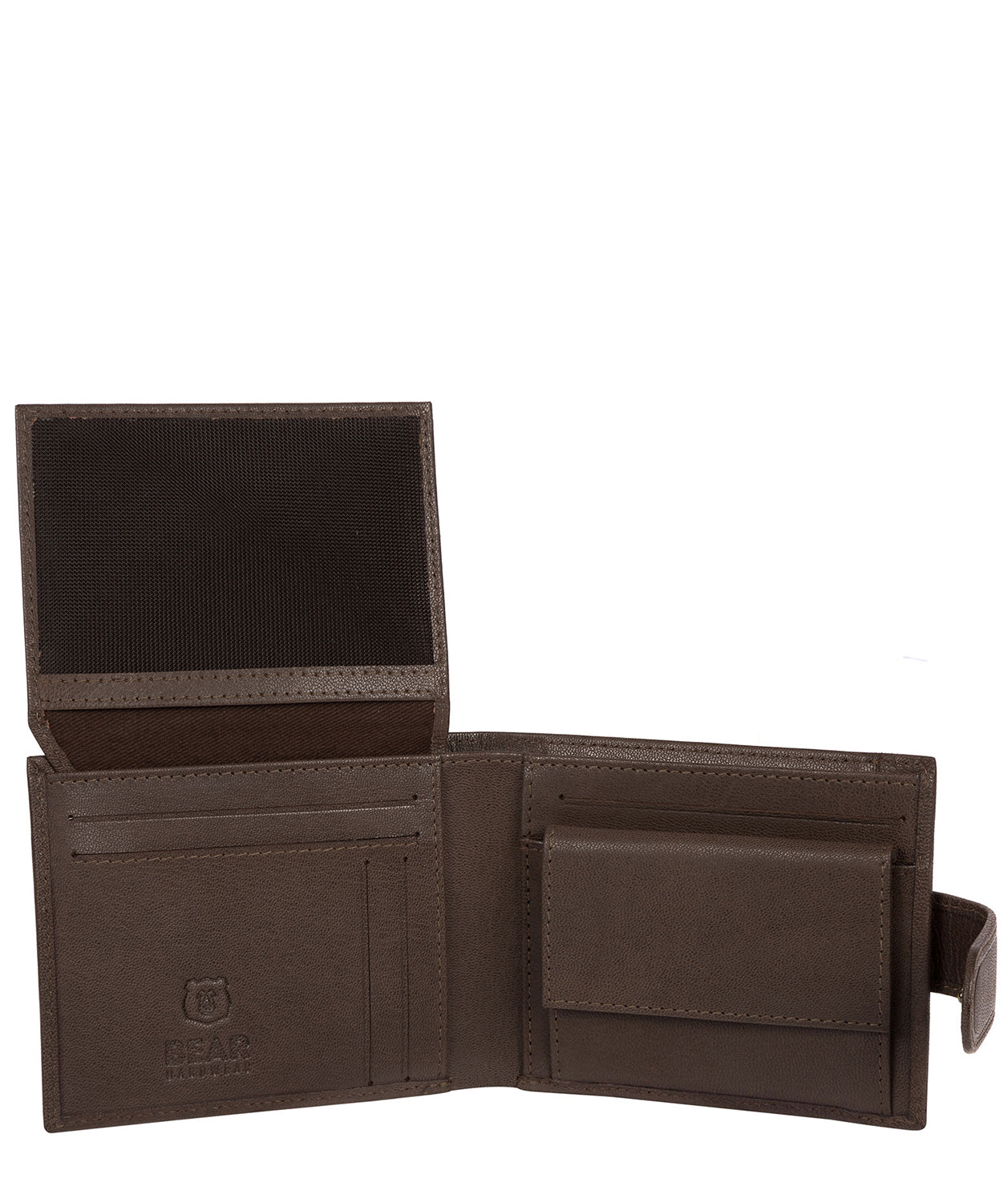 'Kinver' Dark Brown Leather Bi-Fold Wallet image 3