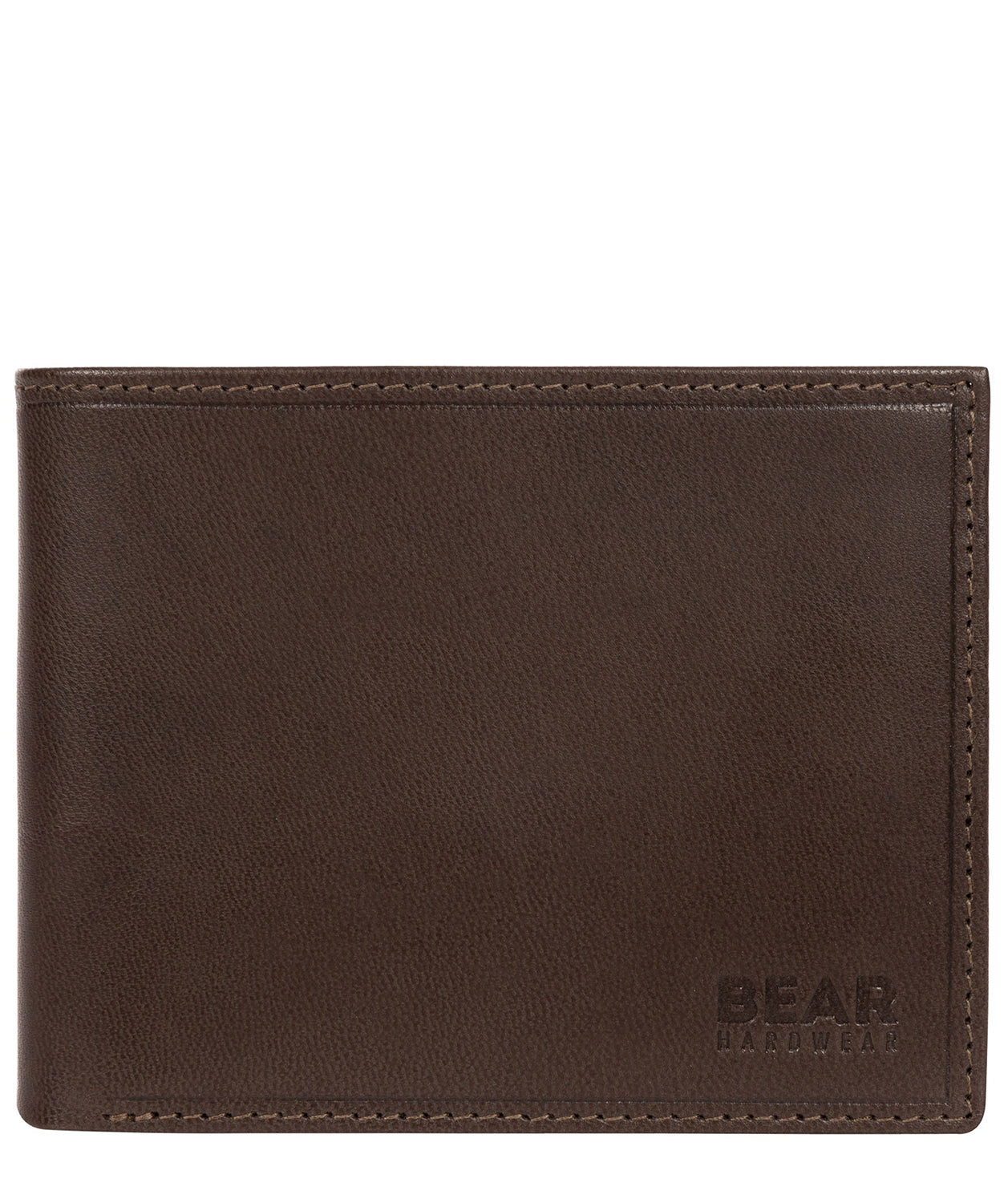 'Vidar' Dark Brown Leather Bi-Fold Wallet image 1