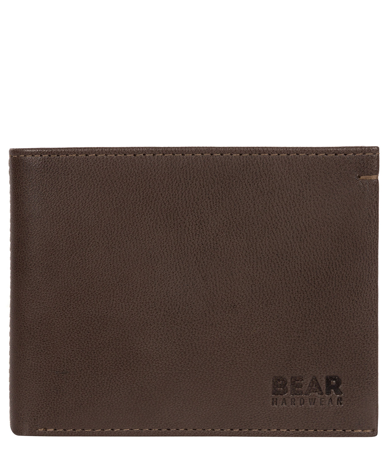 'Svanhild' Dark Brown Leather Bi-Fold Wallet image 1