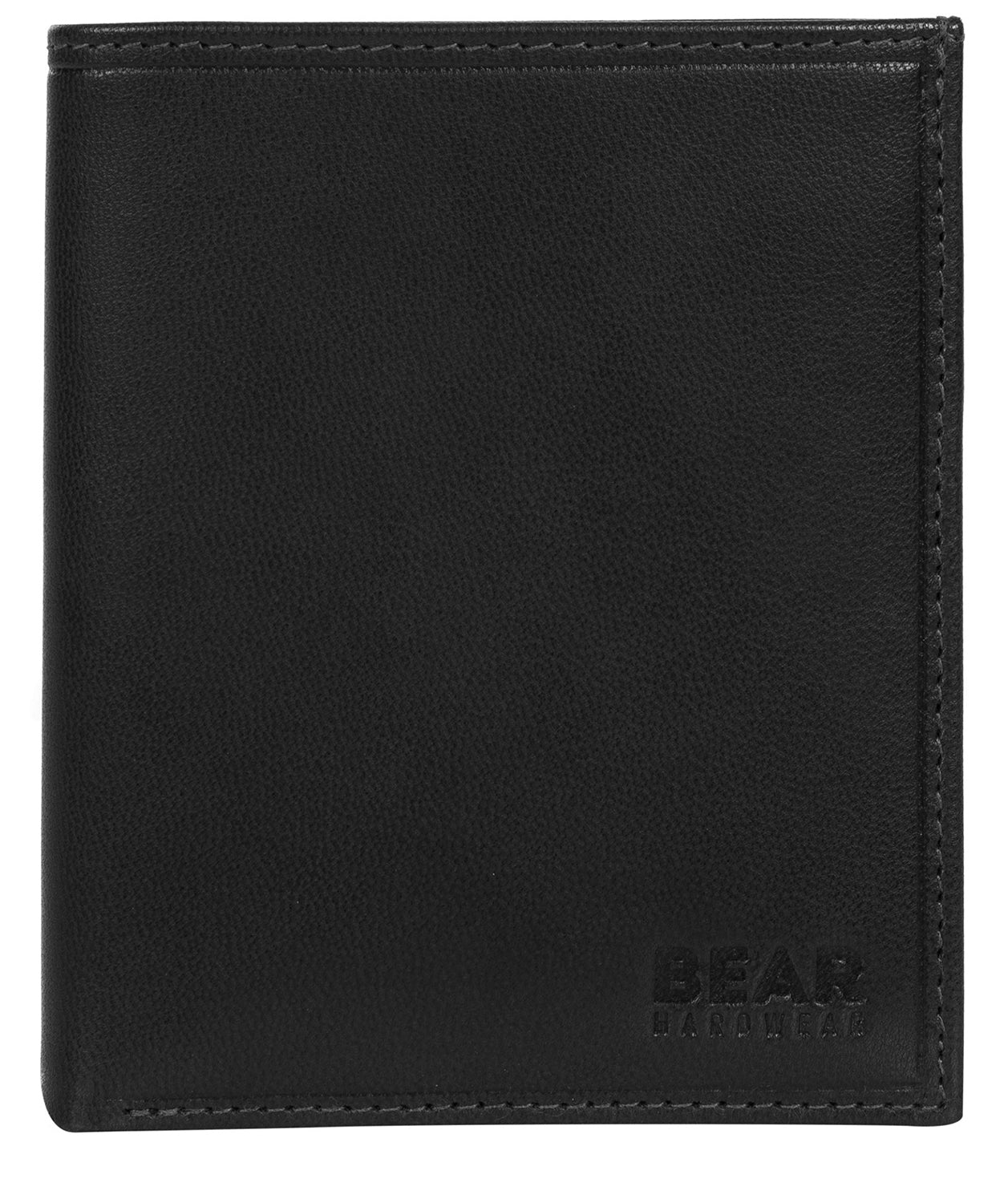 'Ulrik' Black Leather Bi-Fold Wallet image 1