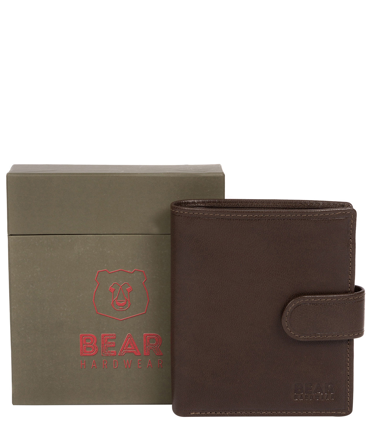 'Nilsson' Dark Brown Leather Bi-Fold Wallet image 5