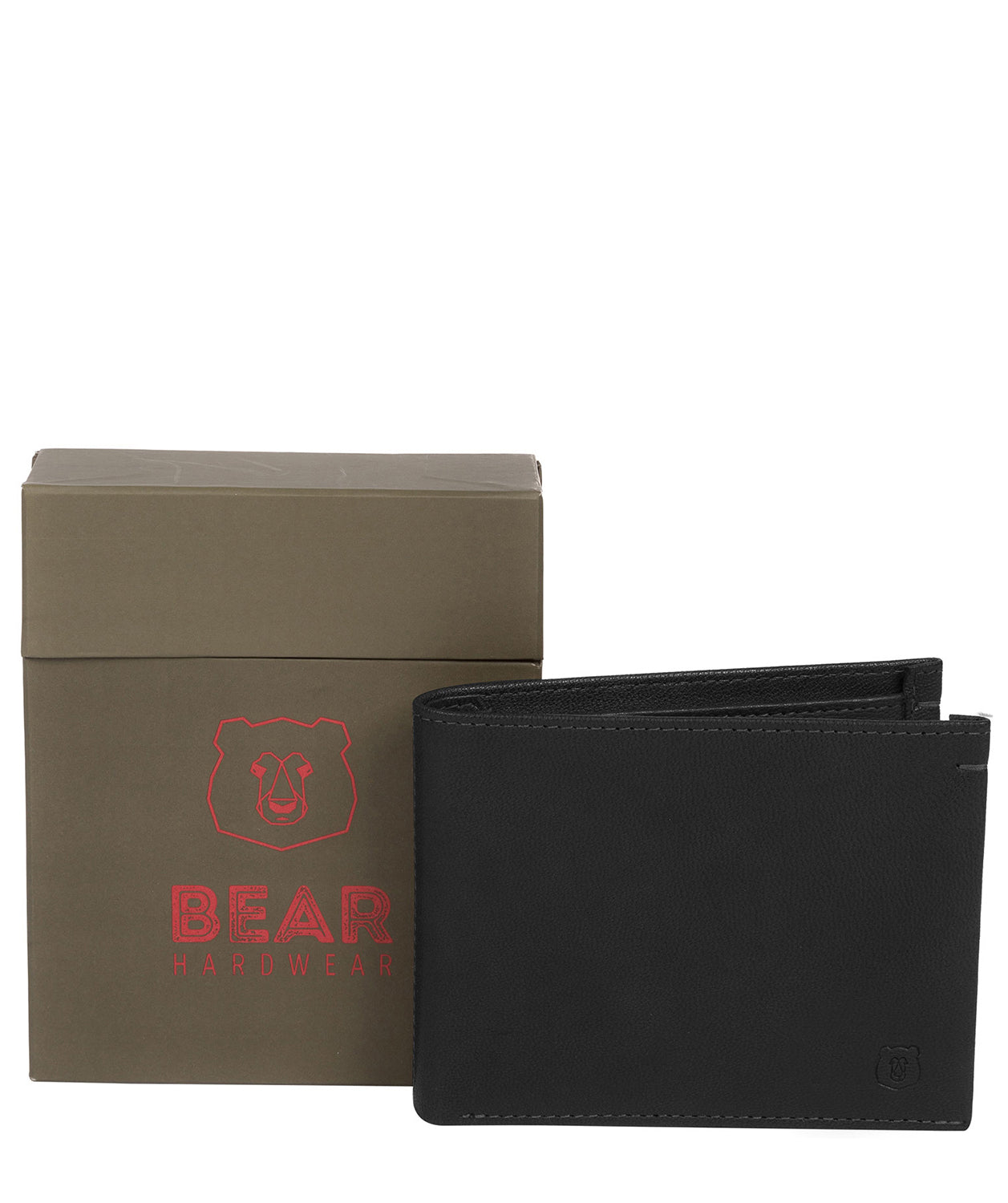 'Mercia' Black Leather Bi-Fold Wallet image 4