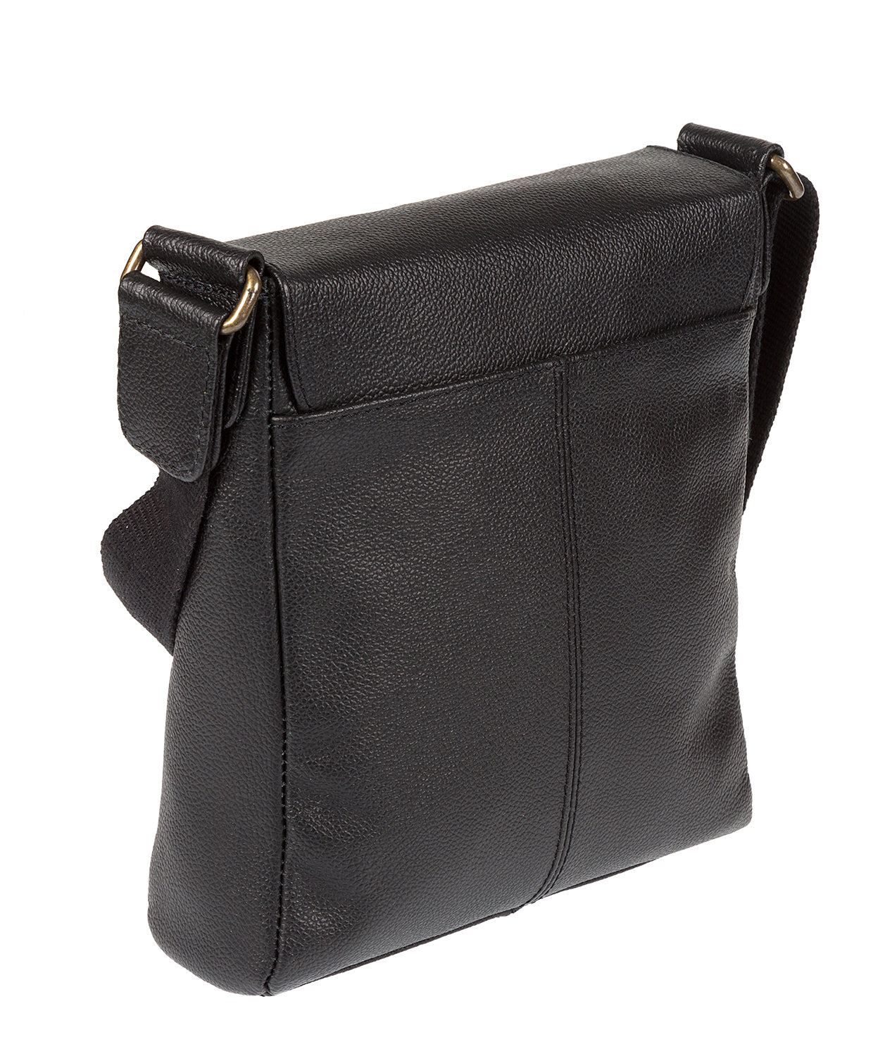 'Ranger' Black Leather Cross Body Bag