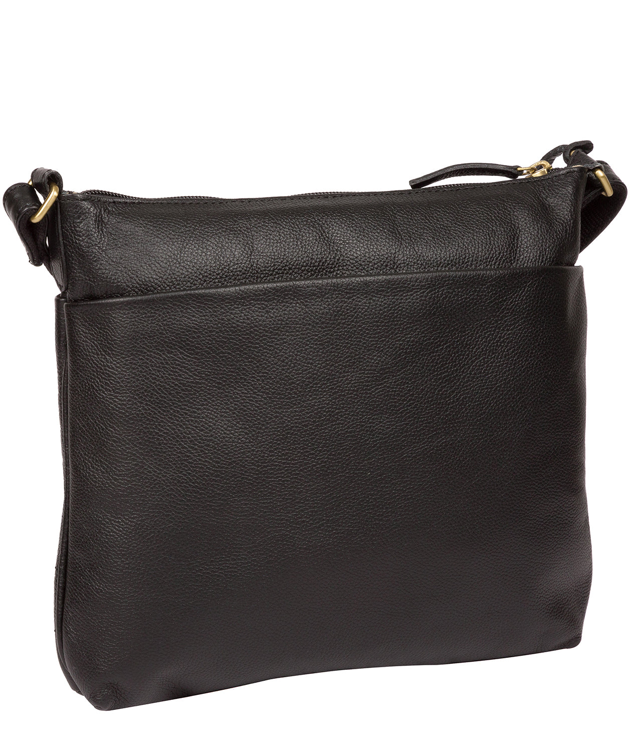 'Gianna' Black Leather Cross Body Bag image 3