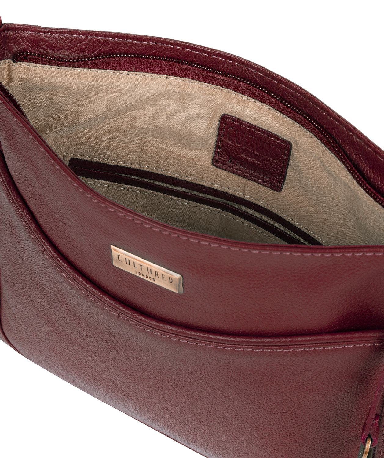 'Mireya' Ruby Red Cross Body Bag