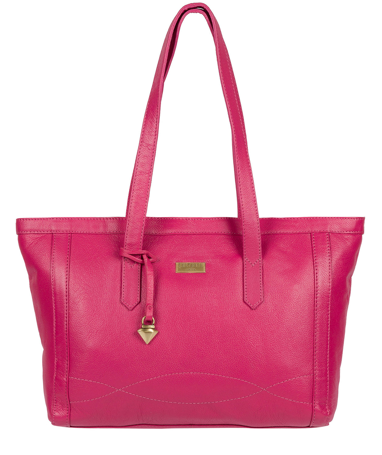 'Farah' Cabaret Leather Tote Bag image 1