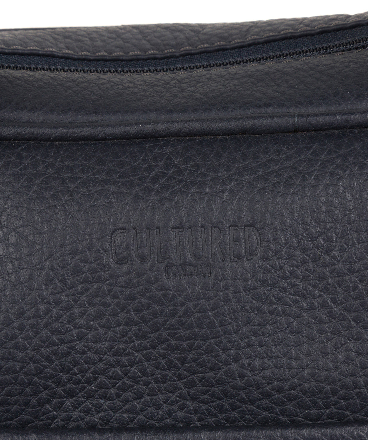 'Assignment' Navy Leather Workbag Pure Luxuries London