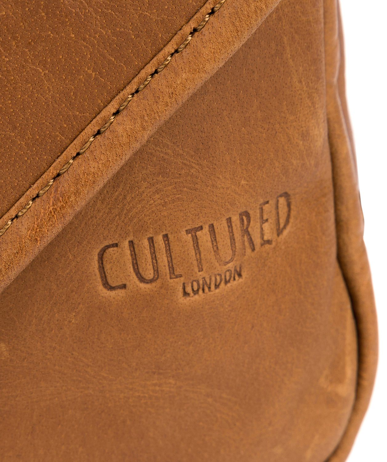 'Trip' Chestnut Leather Despatch Bag Pure Luxuries London