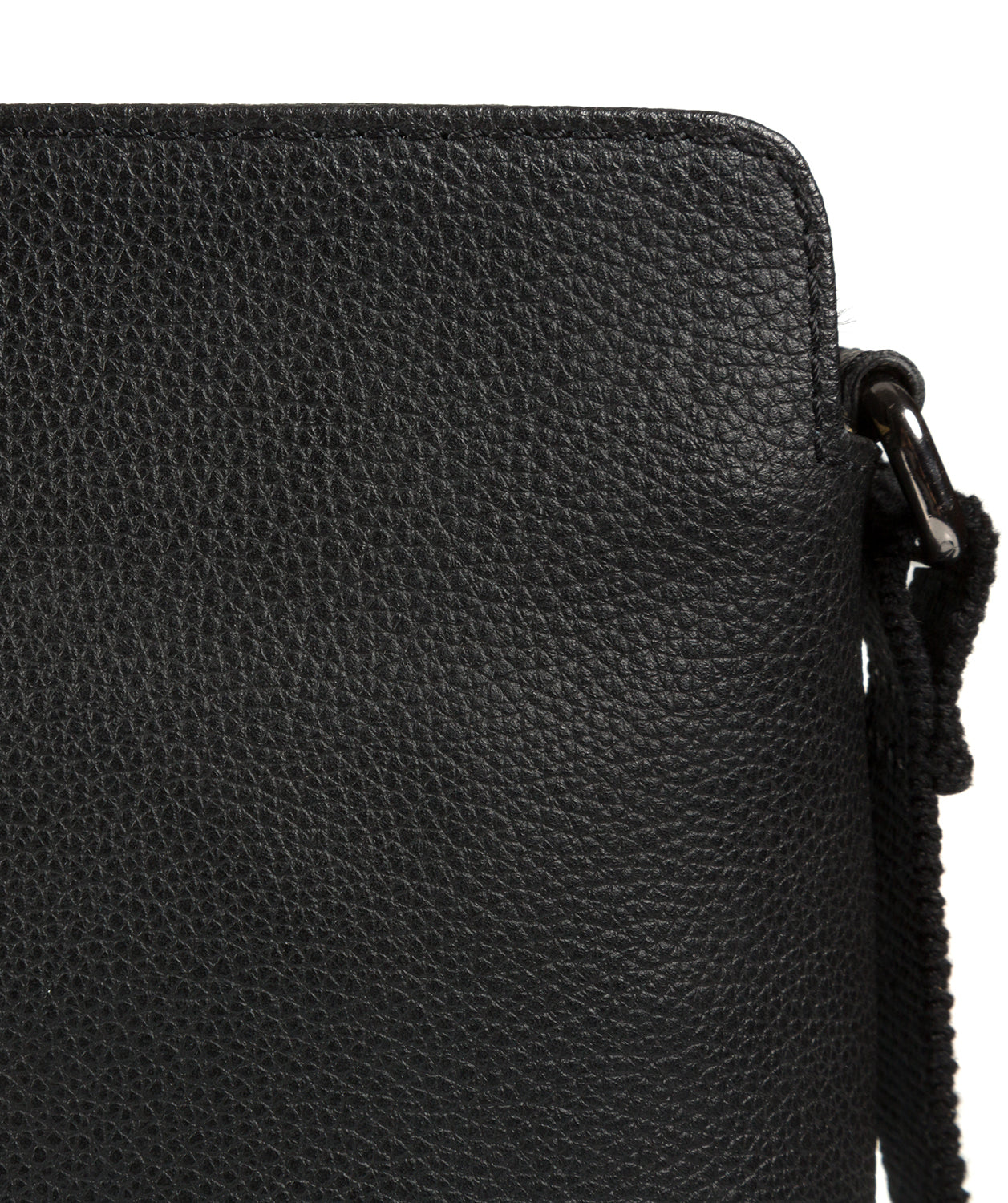 'Solair' Black Leather Cross-Body Bag