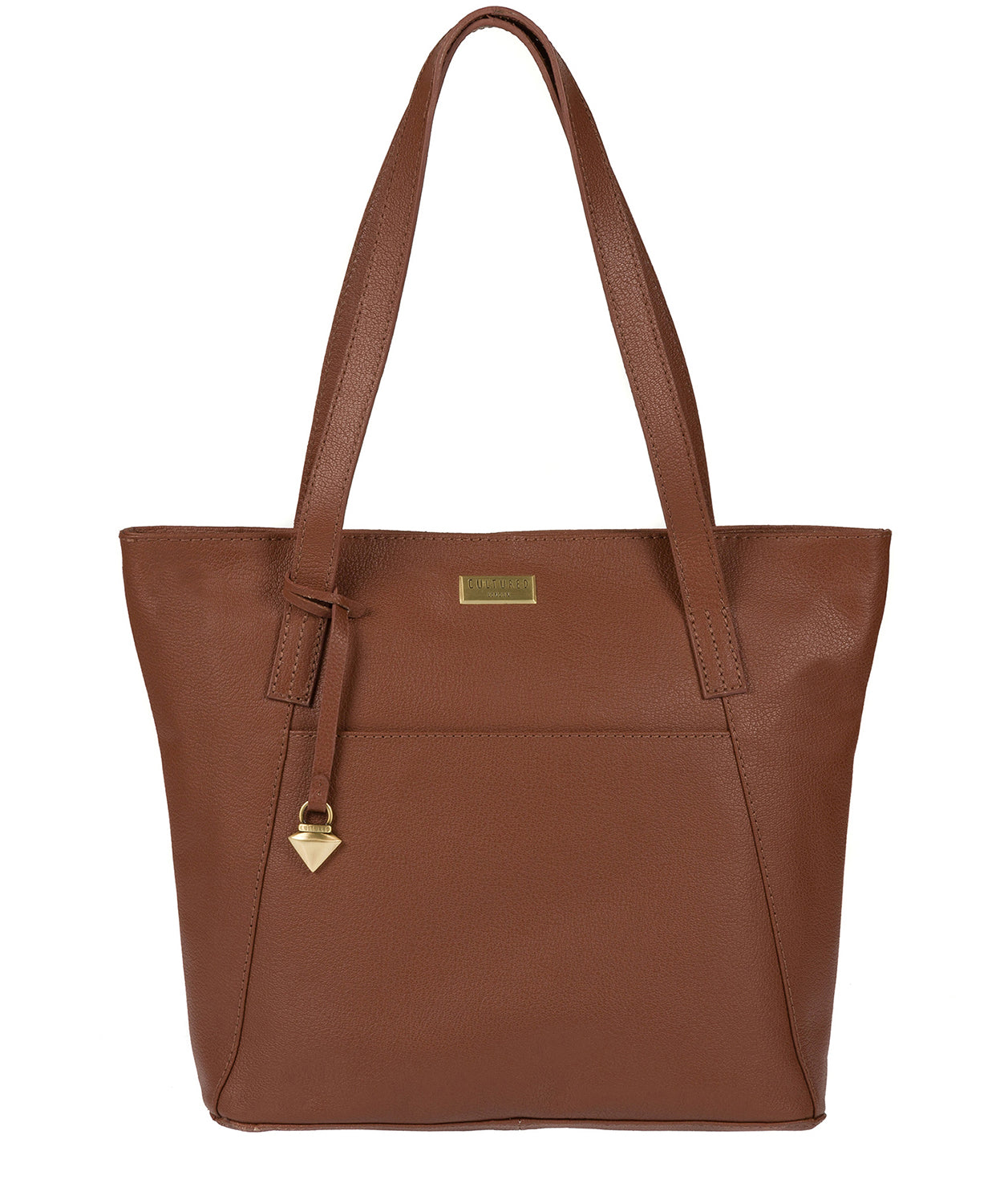 'Beauvior' Sienna Brown Leather Bag Pure Luxuries London