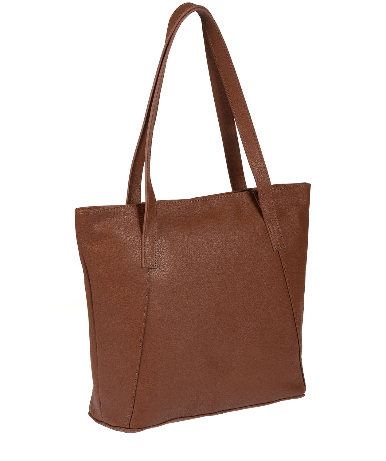 'Beauvior' Sienna Brown Leather Bag Pure Luxuries London