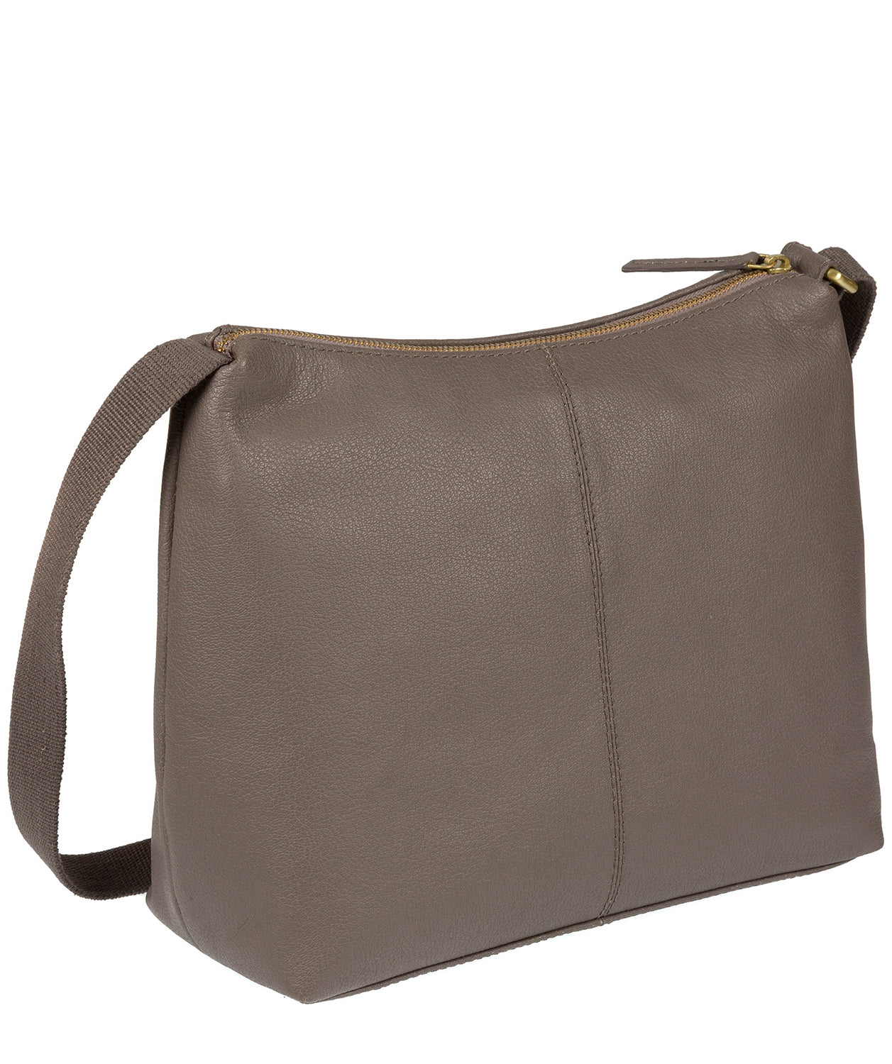 'Hobo' Grey Leather Bag Pure Luxuries London