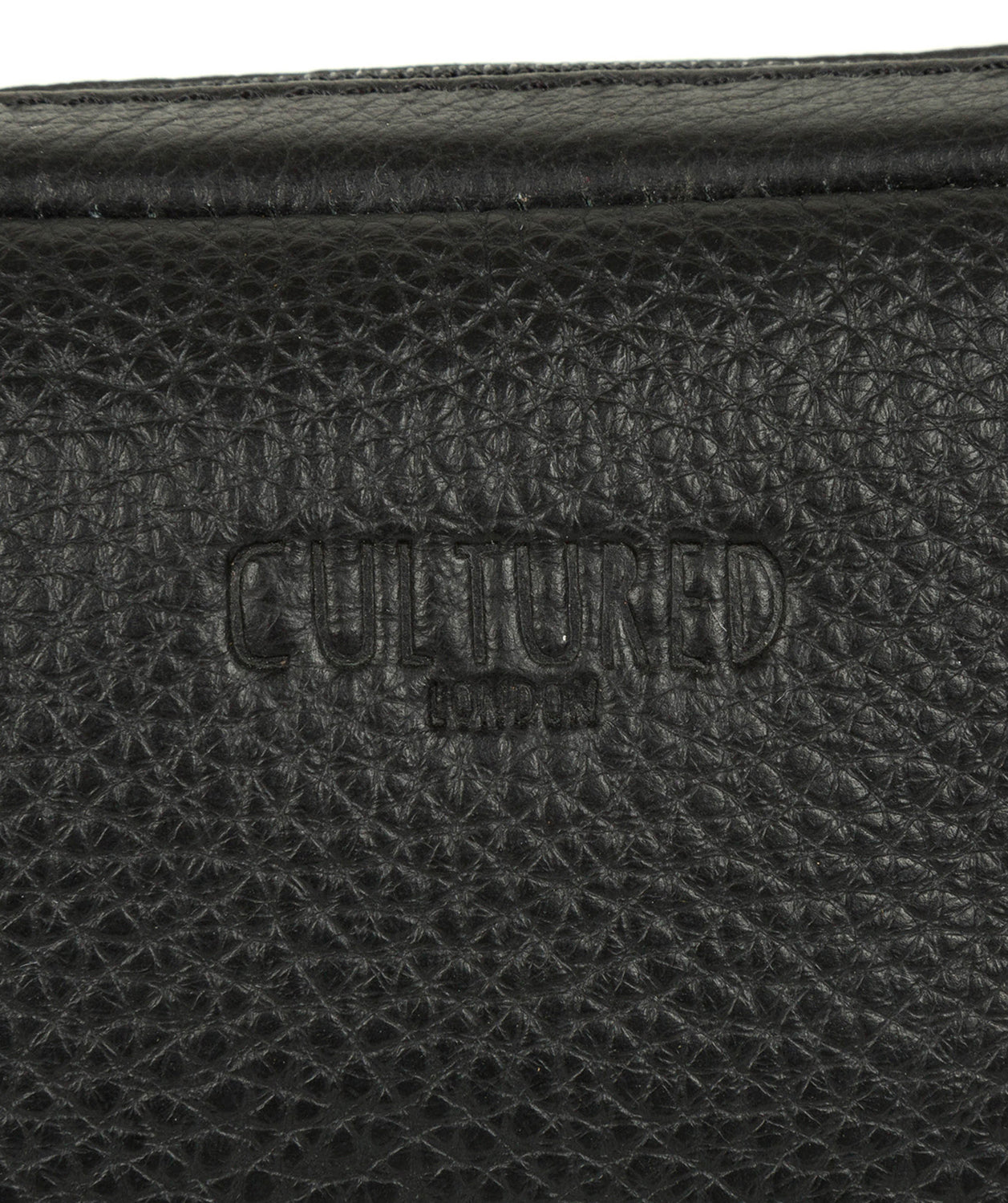 'Hop' Black Leather Despatch Bag image 6