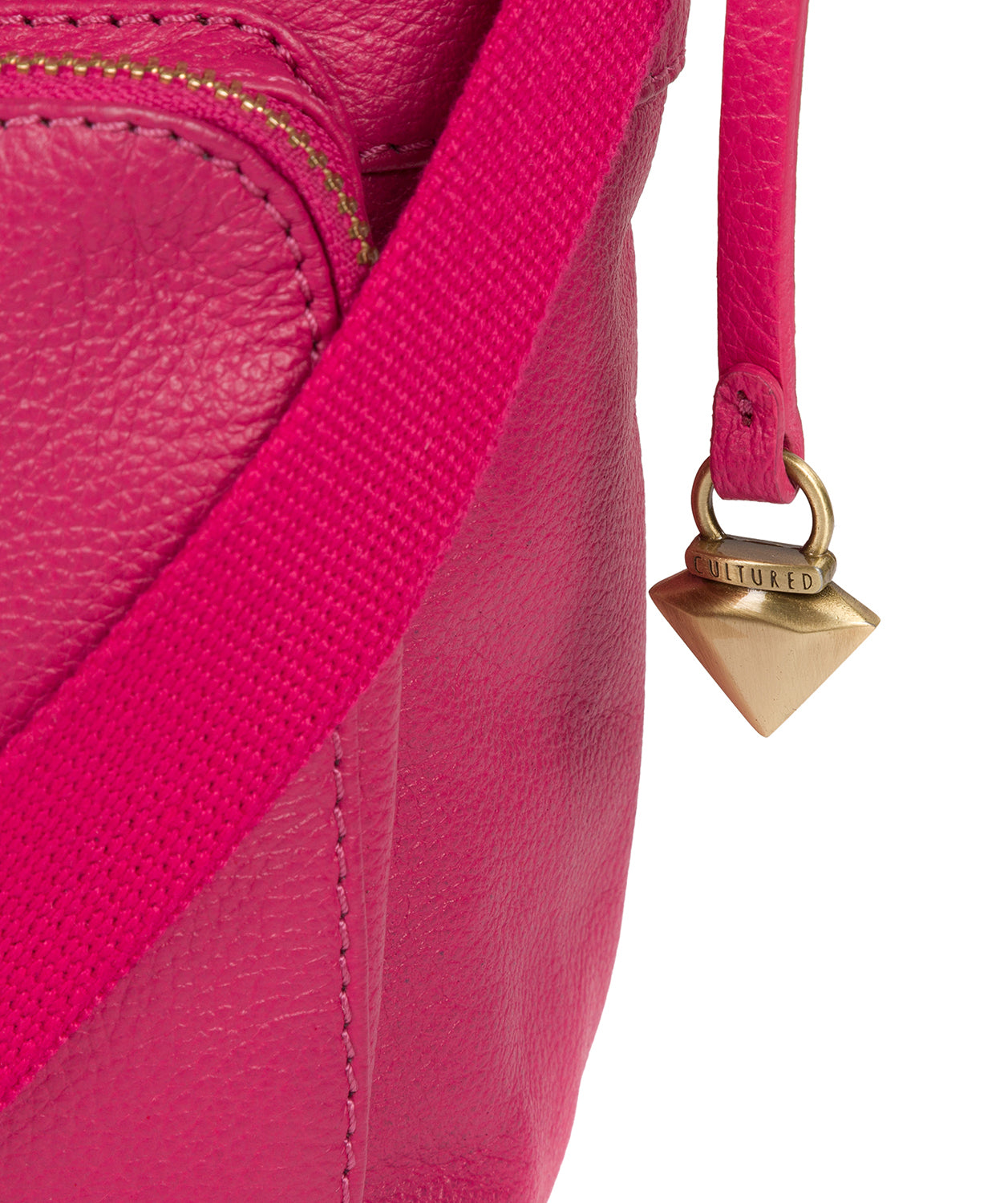 'Olivia' Cabaret Leather Shoulder Bag  image 6