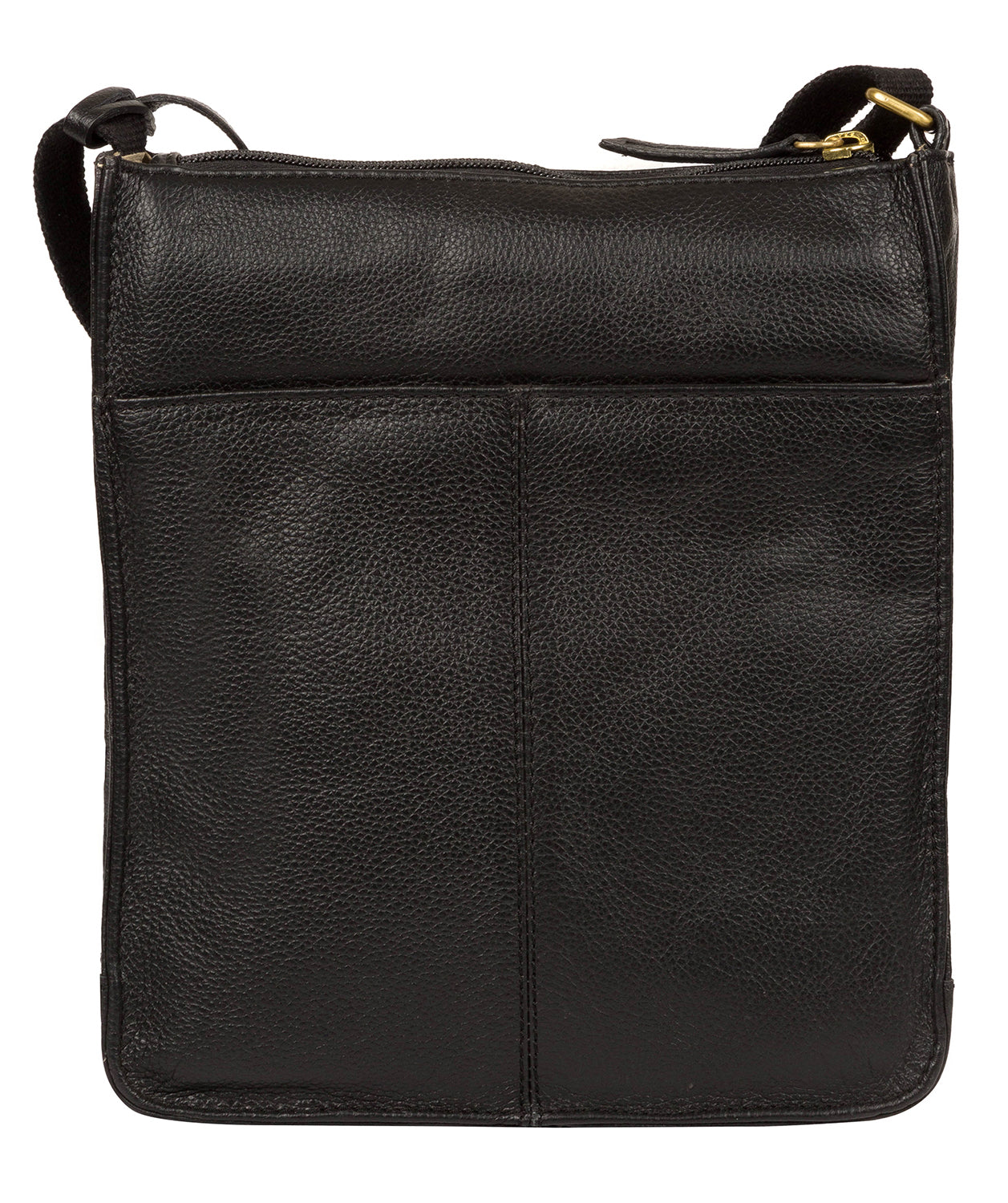 'Sarah' Black Leather Cross Body Bag image 3