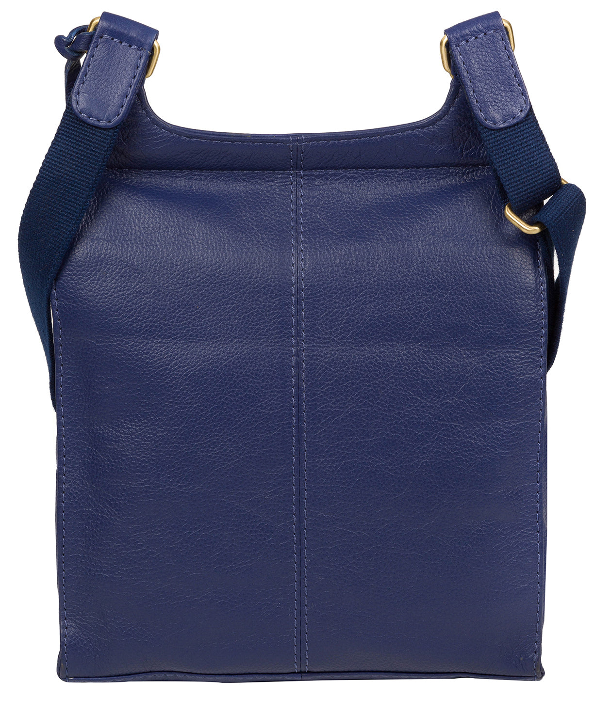 Morgan' Mazarine Blue Leather Cross Body Bag image 3