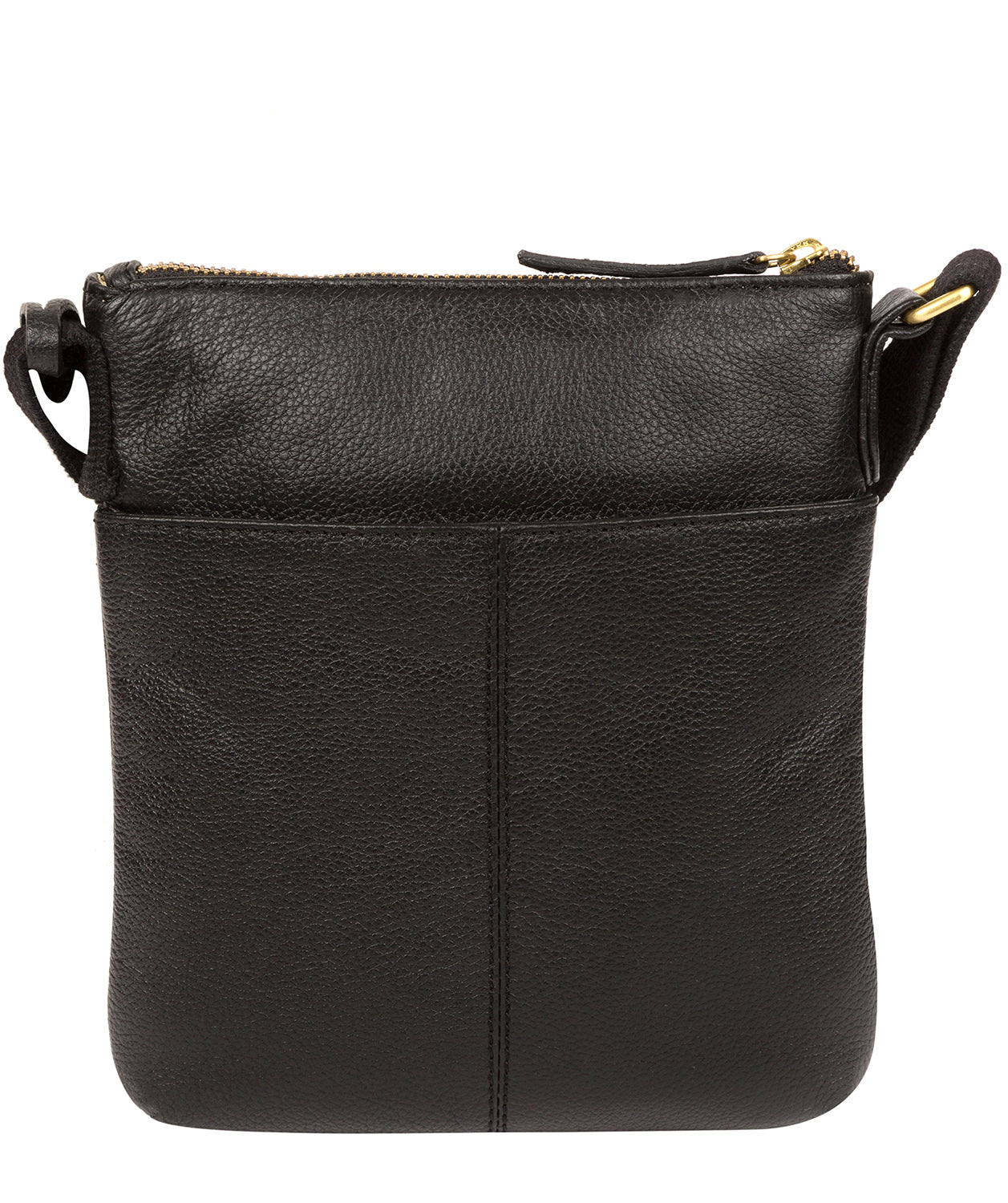 'Brooke' Black Leather Cross Body Bag image 3