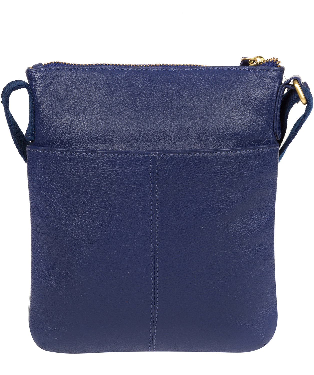 'Brooke' Mazarine Blue Leather Cross Body Bag image 3