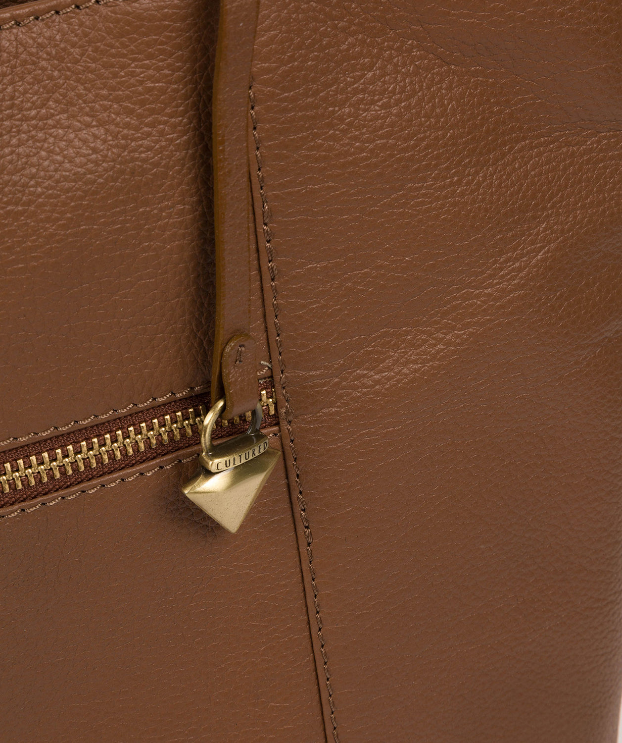 'Kimberly' Tan Leather Tote Bag Pure Luxuries London