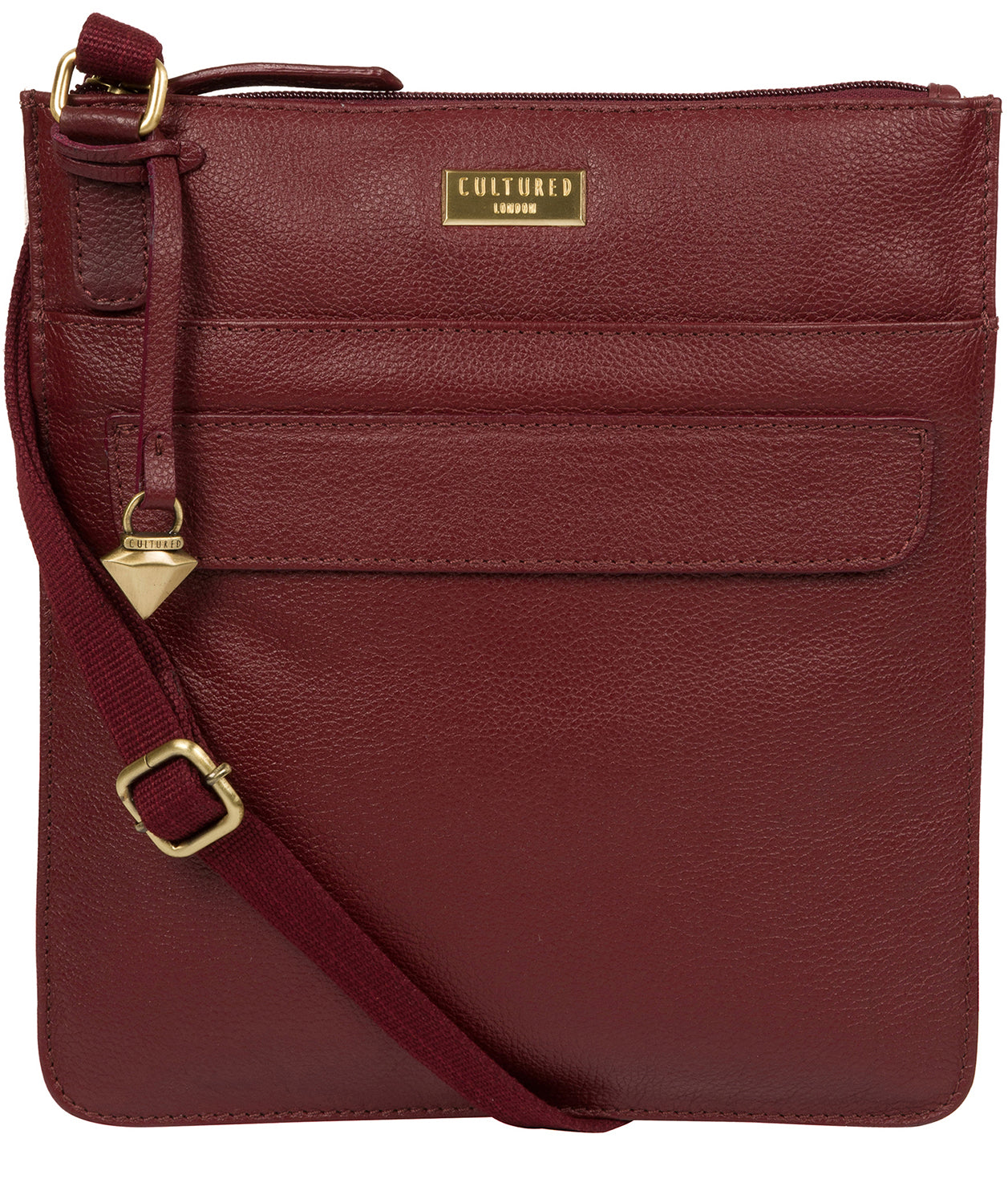 'Nevaeh' Ruby Red Cross Body Bag image 1