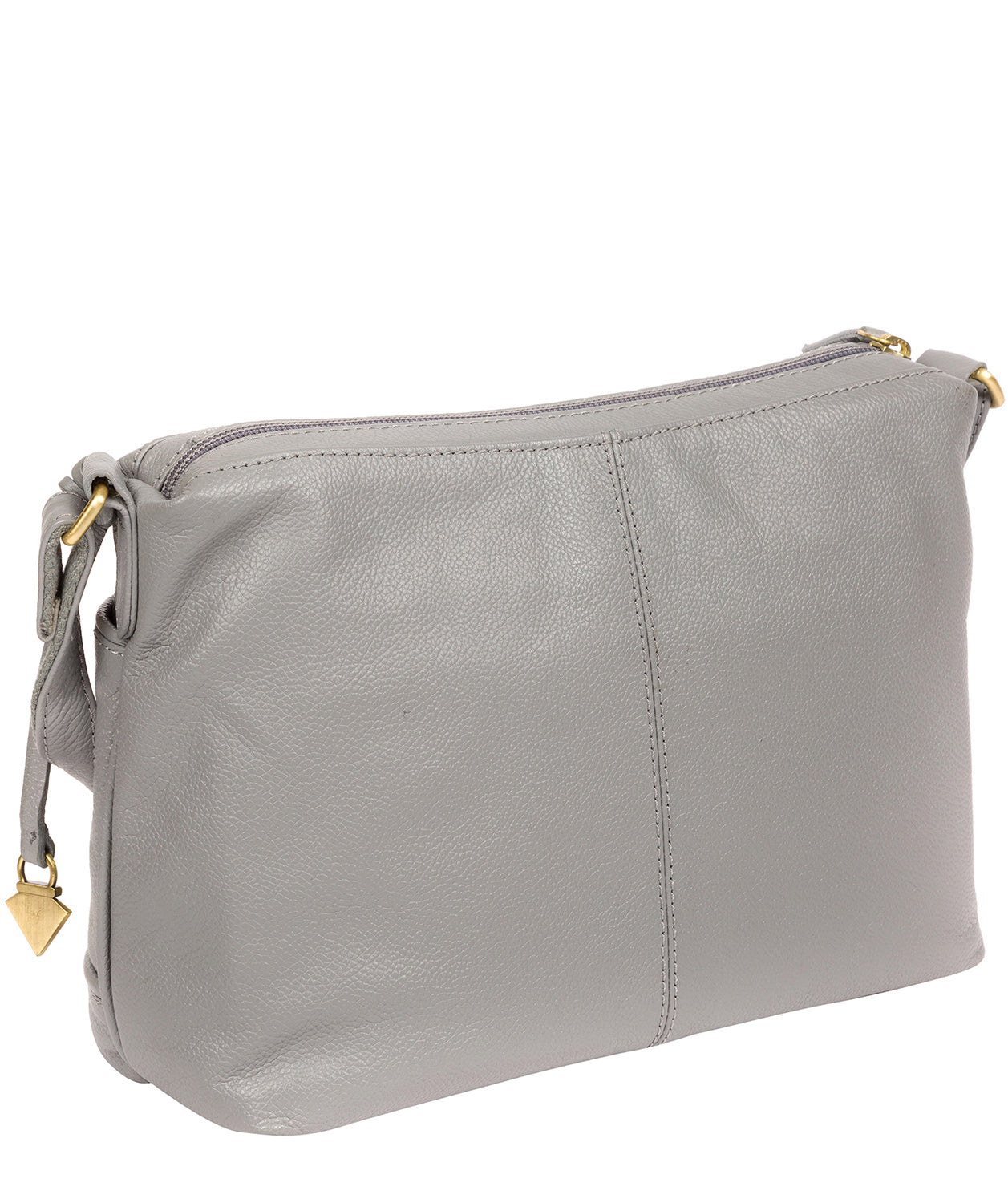 'Duana' Silver Grey Shoulder Bag image 3