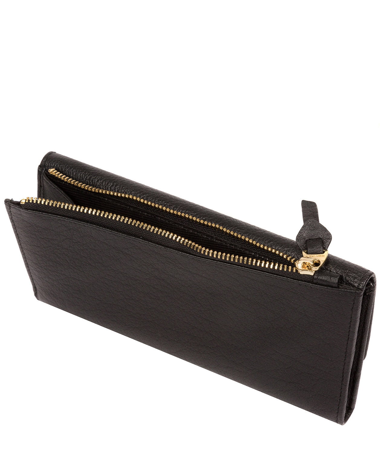 'Ollie' Black Leather RFID Purse image 4