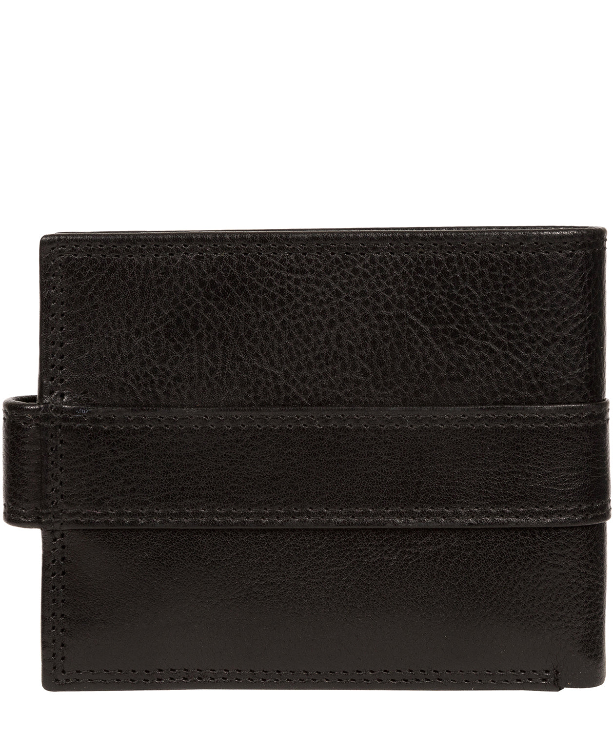 'Hardy' Black Leather Wallet Pure Luxuries London