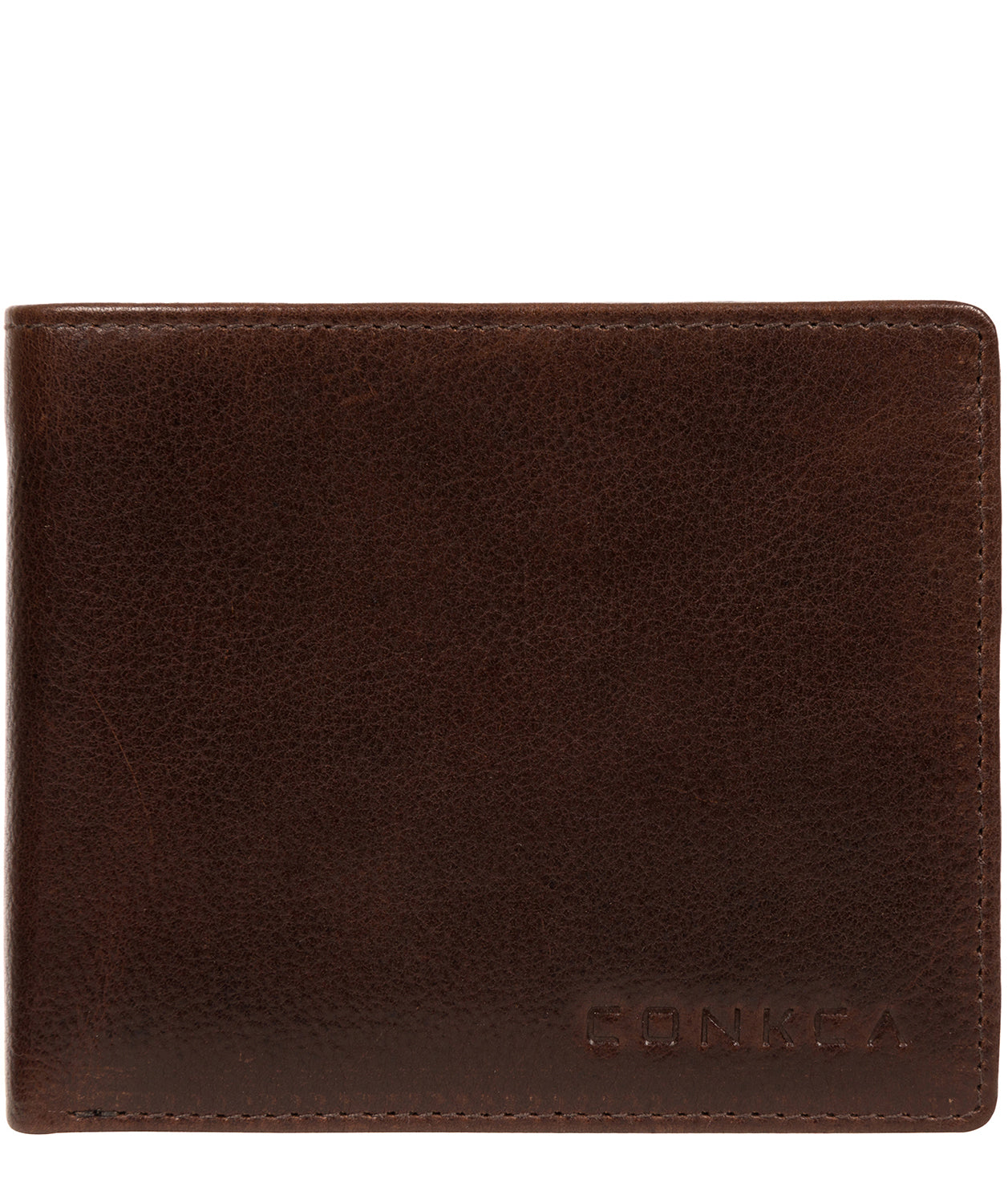 'Elba' Brown Leather Wallet image 1