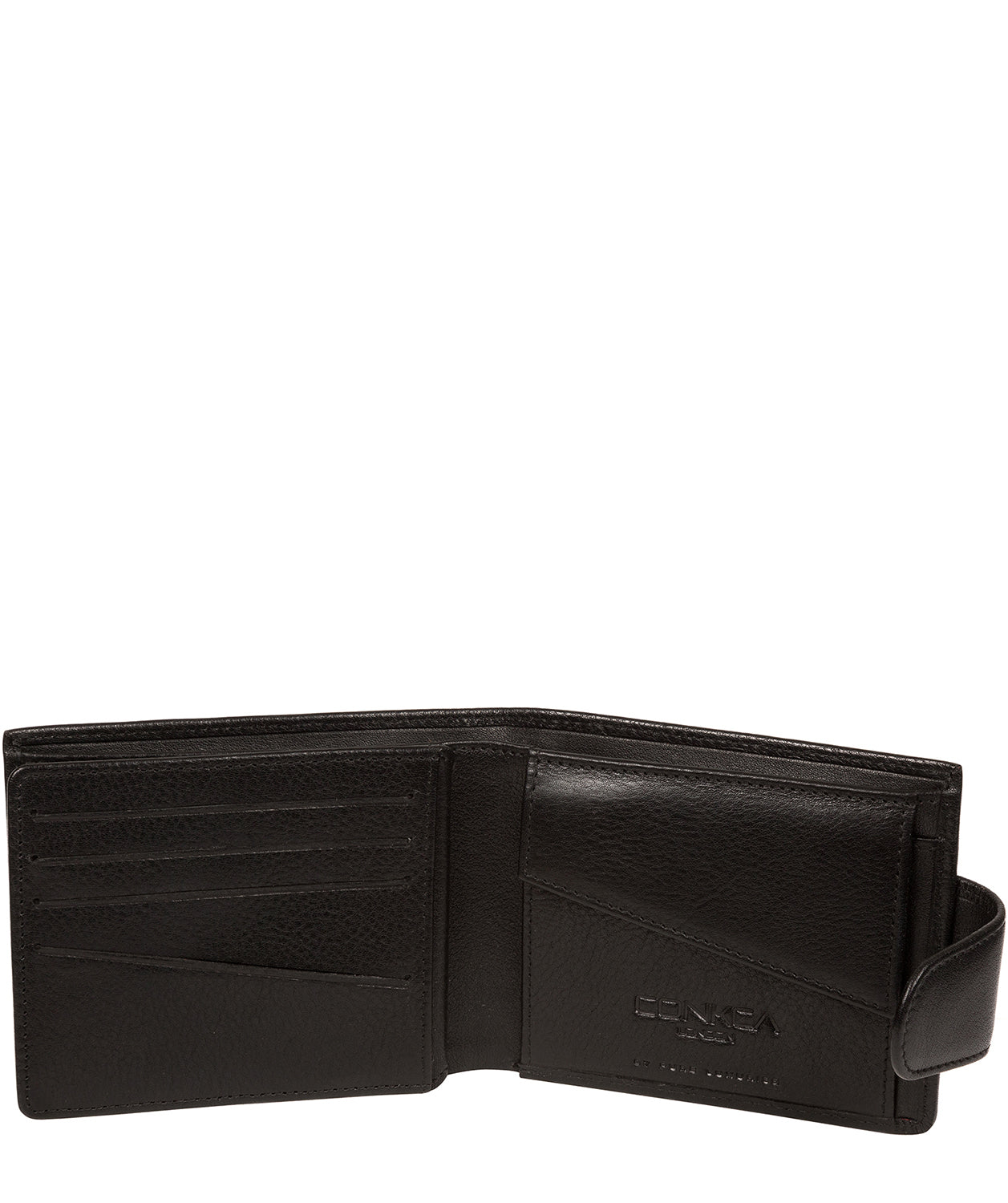 'Neeson' Black Leather Wallet image 6