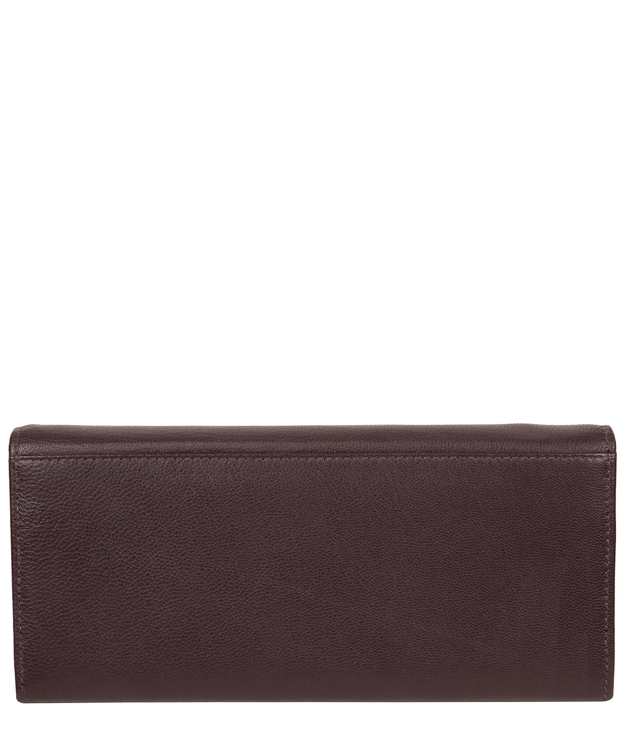 'Weisz' Plum Leather Purse image 3