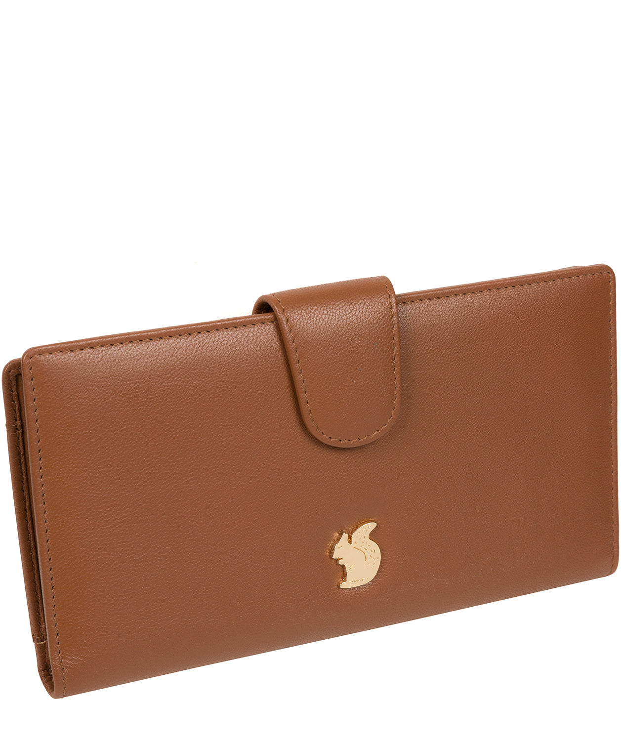 'Kaif' Tan Leather Purse image 3