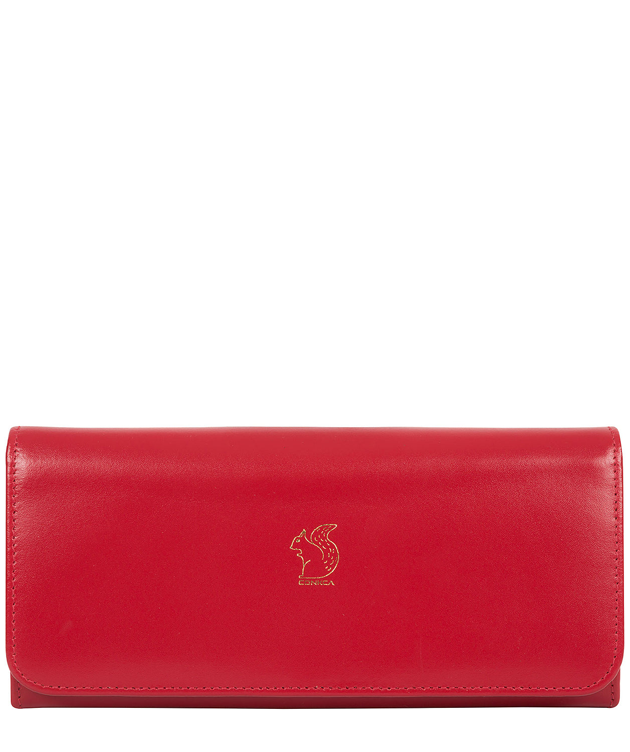 'Jorja' Cherry Leather Purse