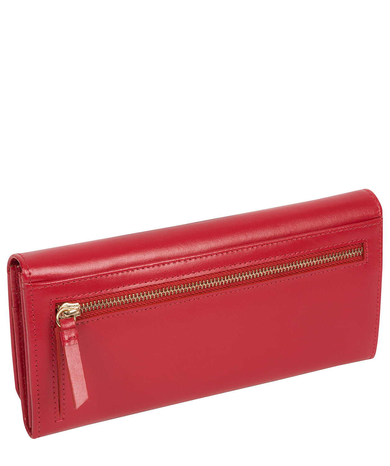 'Jorja' Cherry Leather Purse