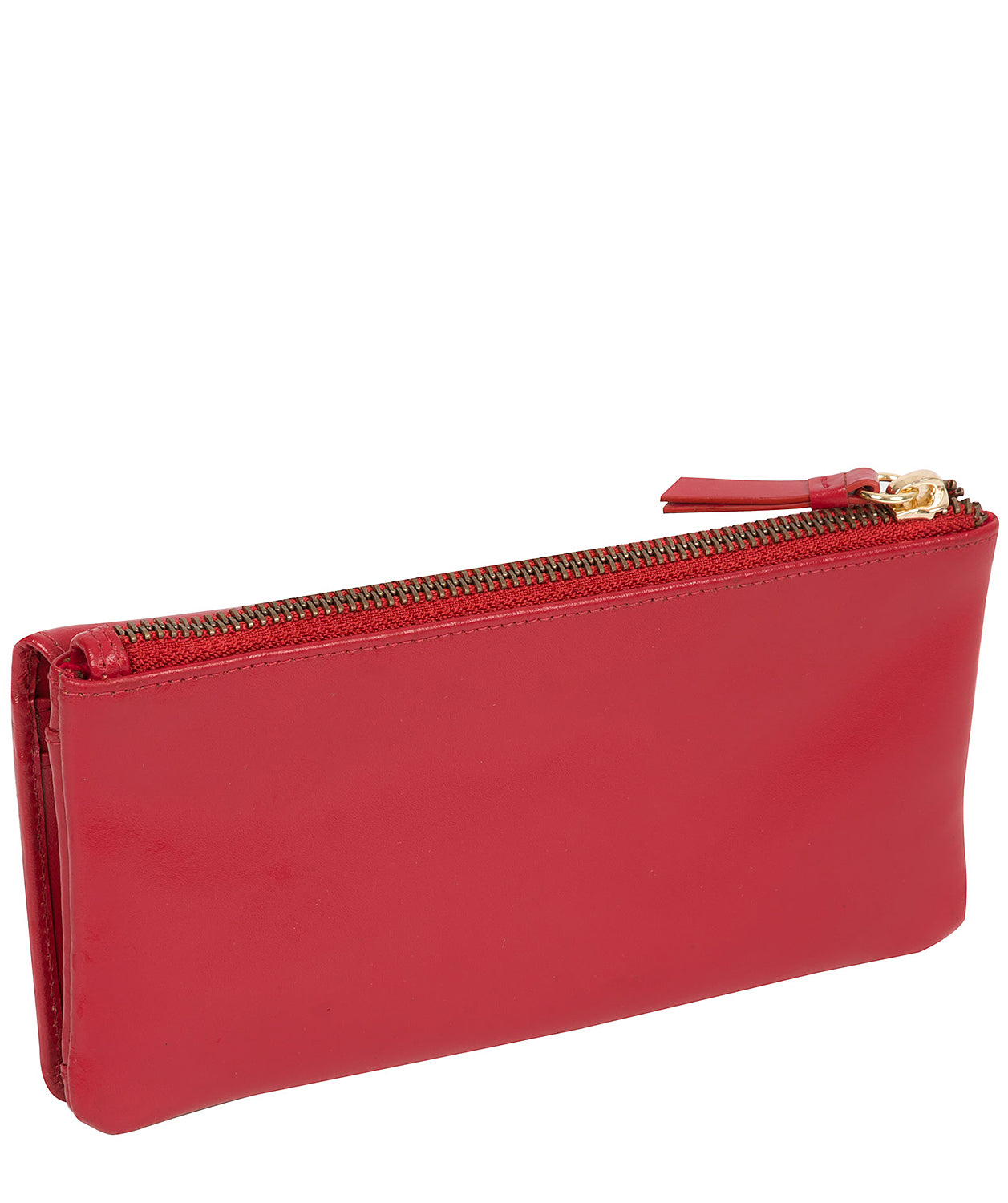 'Daya' Cherry Leather Purse