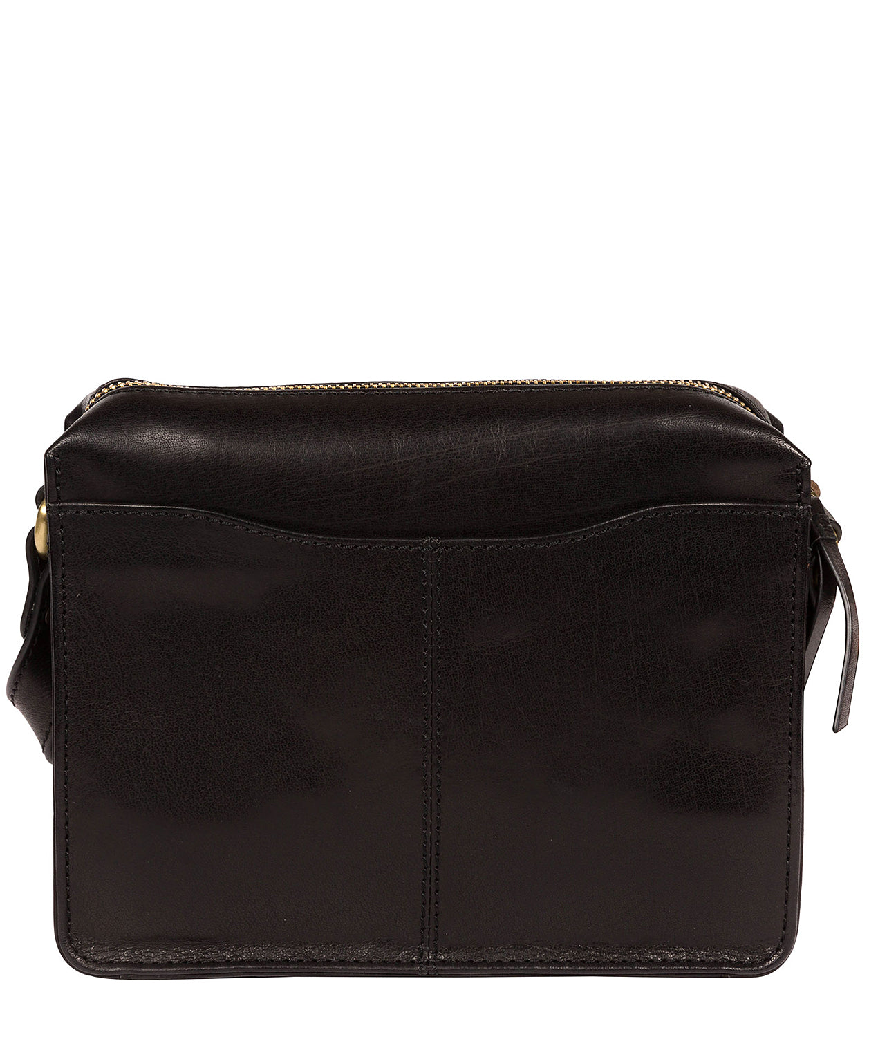 'Aurora' Black Leather Cross Body Bag