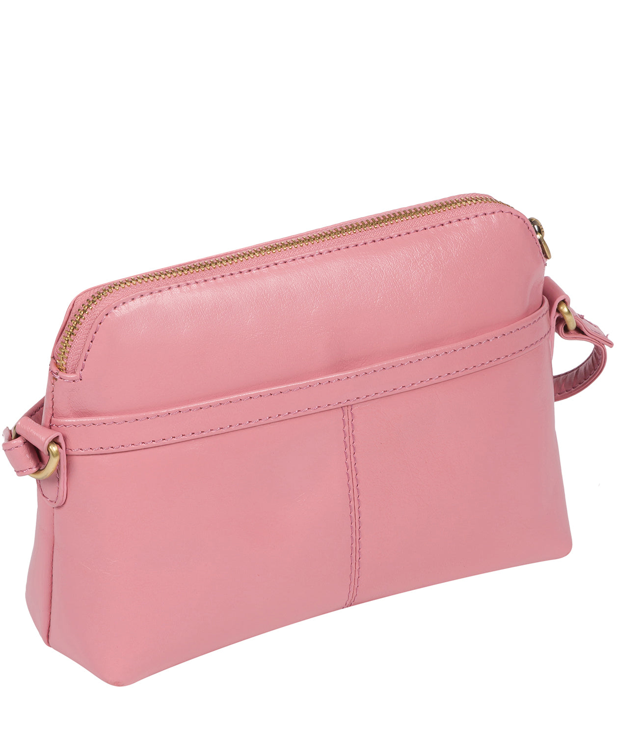 'Dainty' Blush Leather Cross Body Bag